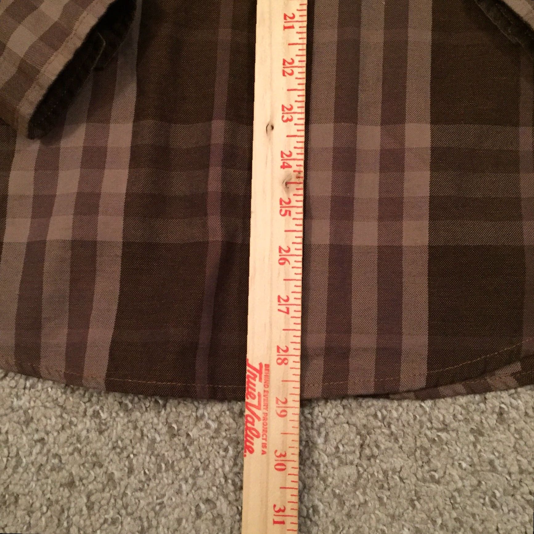 Ecko Unltd. Marc Ecko Shirt Mens Small Brown Plaid Long Sleeve Button Up Pockets Size US S / EU 44-46 / 1 - 7 Thumbnail