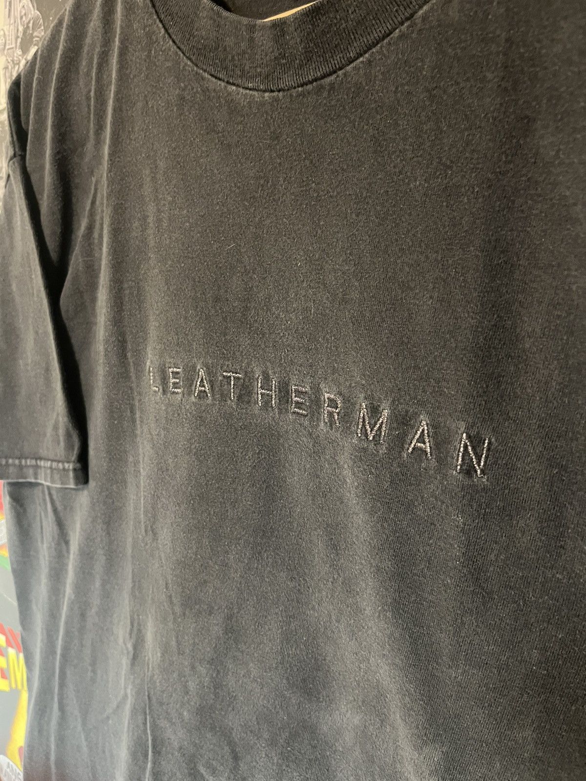 Hanes Vintage 90’s made in USA Leatherman Pride Event Tee shirt Size US XL / EU 56 / 4 - 3 Thumbnail