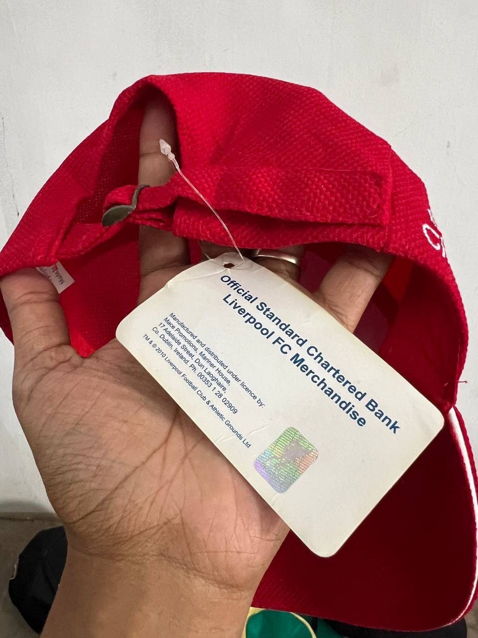 Vintage Liverpool Standard Chartered Hat Size ONE SIZE - 15 Thumbnail
