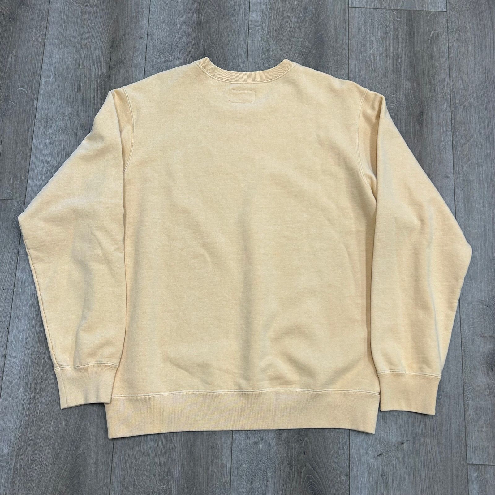 Supreme SS18 Supreme Overdyed Crewneck Sweater Peach Medium Size US M / EU 48-50 / 2 - 7 Thumbnail