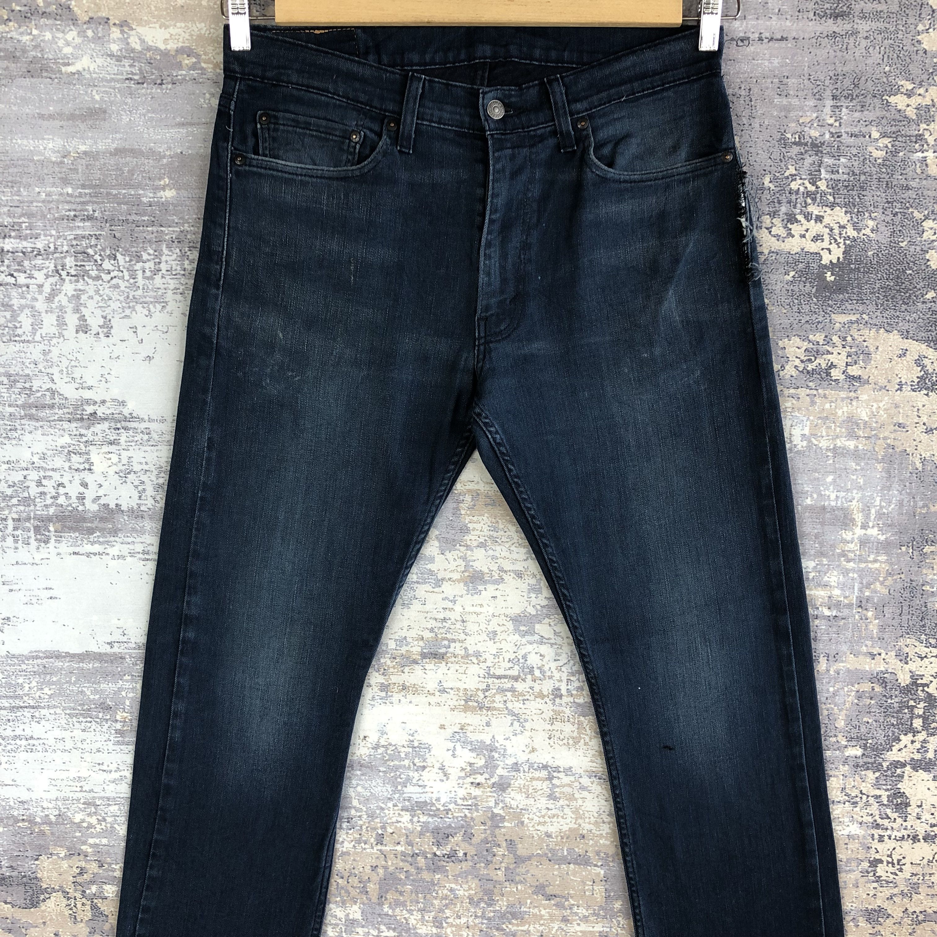 Levi's Vintage Levis Faded Black Jeans Ripped Levi's Denim Size US 34 / EU 50 - 3 Thumbnail