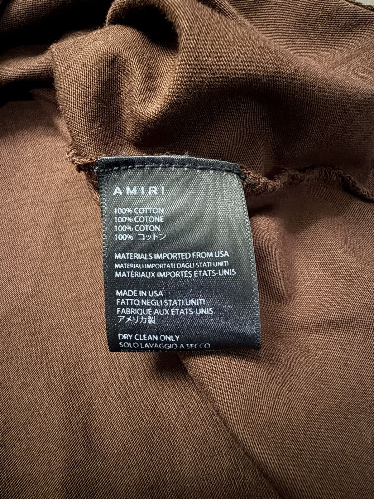 Amiri Amiri Brown Crystal T Shirt Size US M / EU 48-50 / 2 - 5 Thumbnail