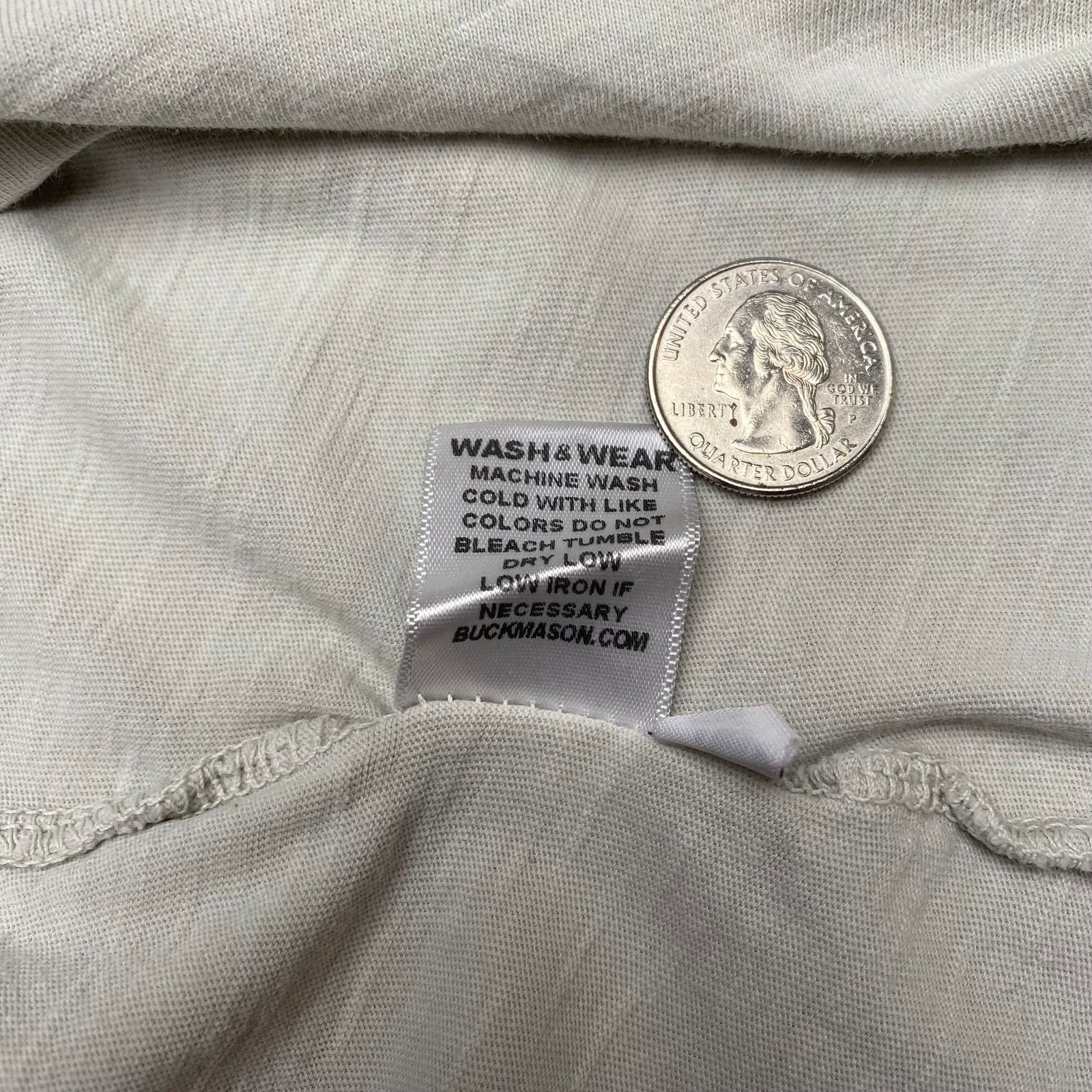 Buck Mason Buck Mason Curved Hem Slub Cotton Short Sleeve Shirt Mens XS Size US XS / EU 42 / 0 - 8 Thumbnail