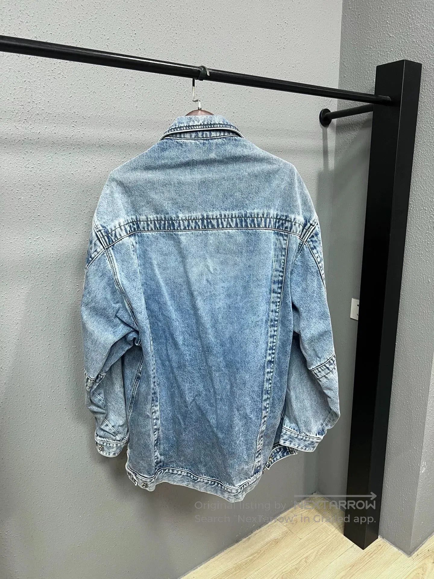 Maison Margiela Maison Margiela Washed Pleated Denim Jacket. Size US L / EU 52-54 / 3 - 2 Thumbnail
