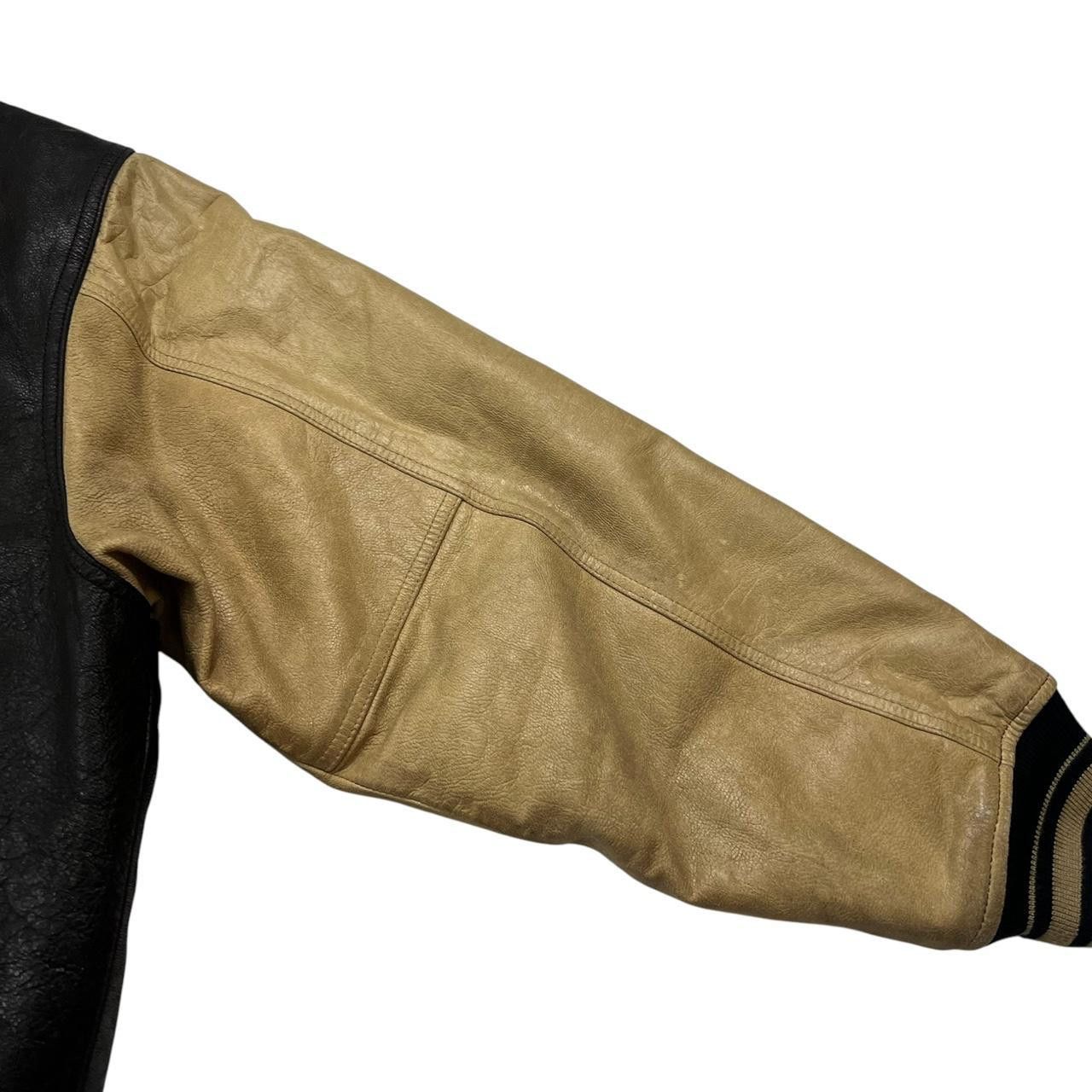 Avirex Vintage Avirex USA Bobcats football leather jacket - Medium Size US M / EU 48-50 / 2 - 7 Thumbnail