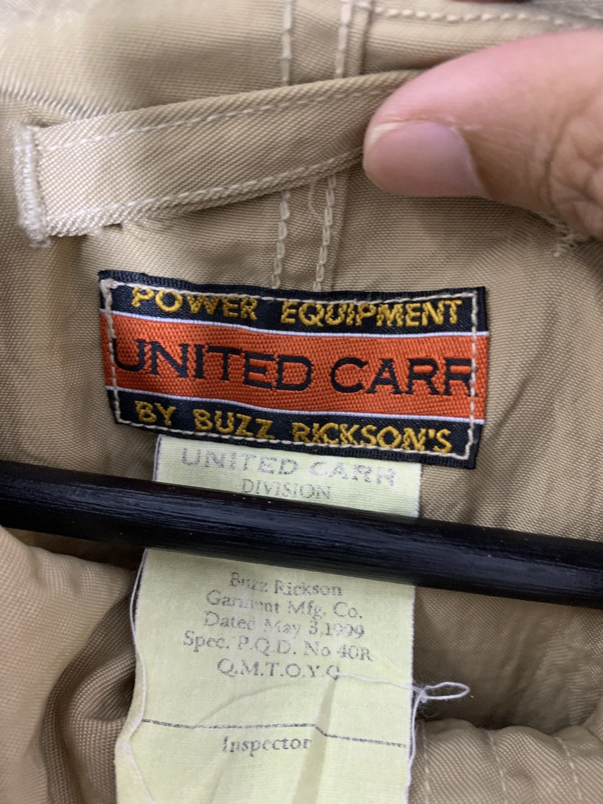 Buzz Rickson's Vintage Buzz Rickson’s United Carr Utility Light Jacket Size US L / EU 52-54 / 3 - 10 Thumbnail