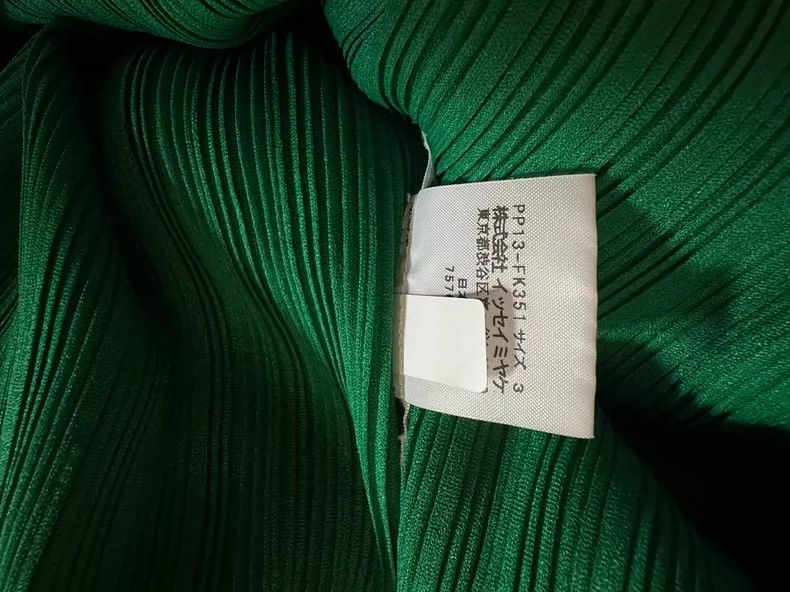 Issey Miyake issey miyake size:3 Green pleated coat Size XXS / US 00 / IT 34 - 3 Thumbnail