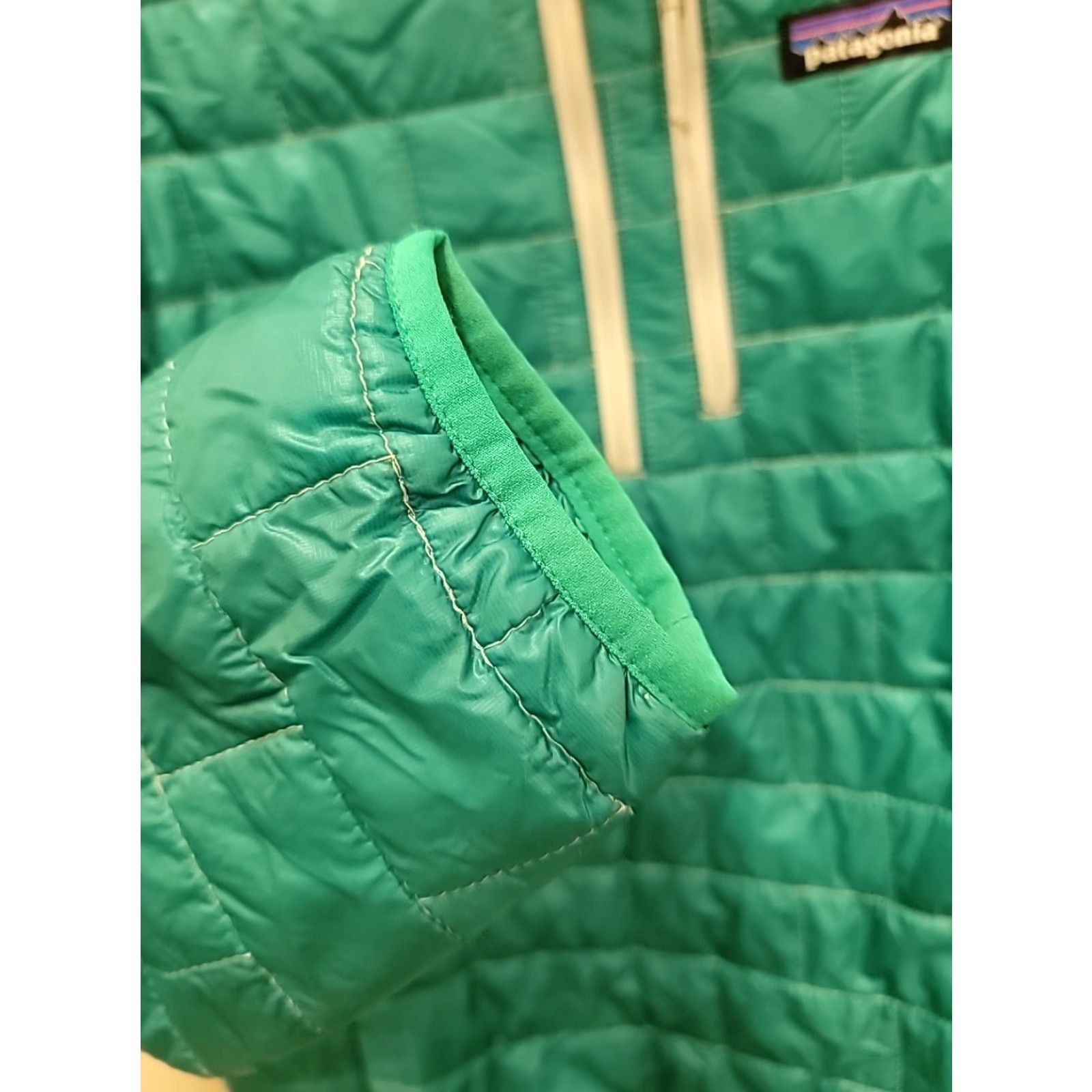 Patagonia Patagonia Nano Puff Pullover Jacket Womens XS Green Puffer Size XS / US 0-2 / IT 36-38 - 5 Thumbnail