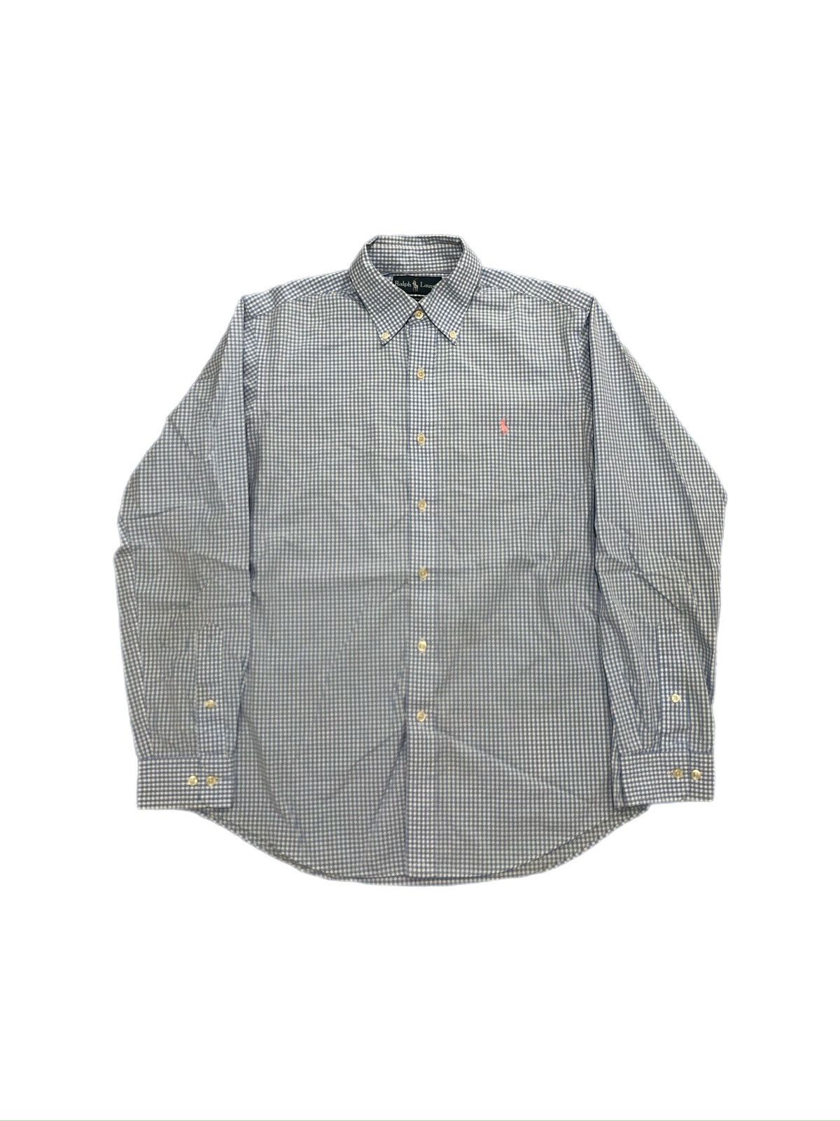 Polo Ralph Lauren × Ralph Lauren × Vintage Y2K Polo Ralph Lauren Gingham Button Down Size US M / EU 48-50 / 2 - 1 Thumbnail