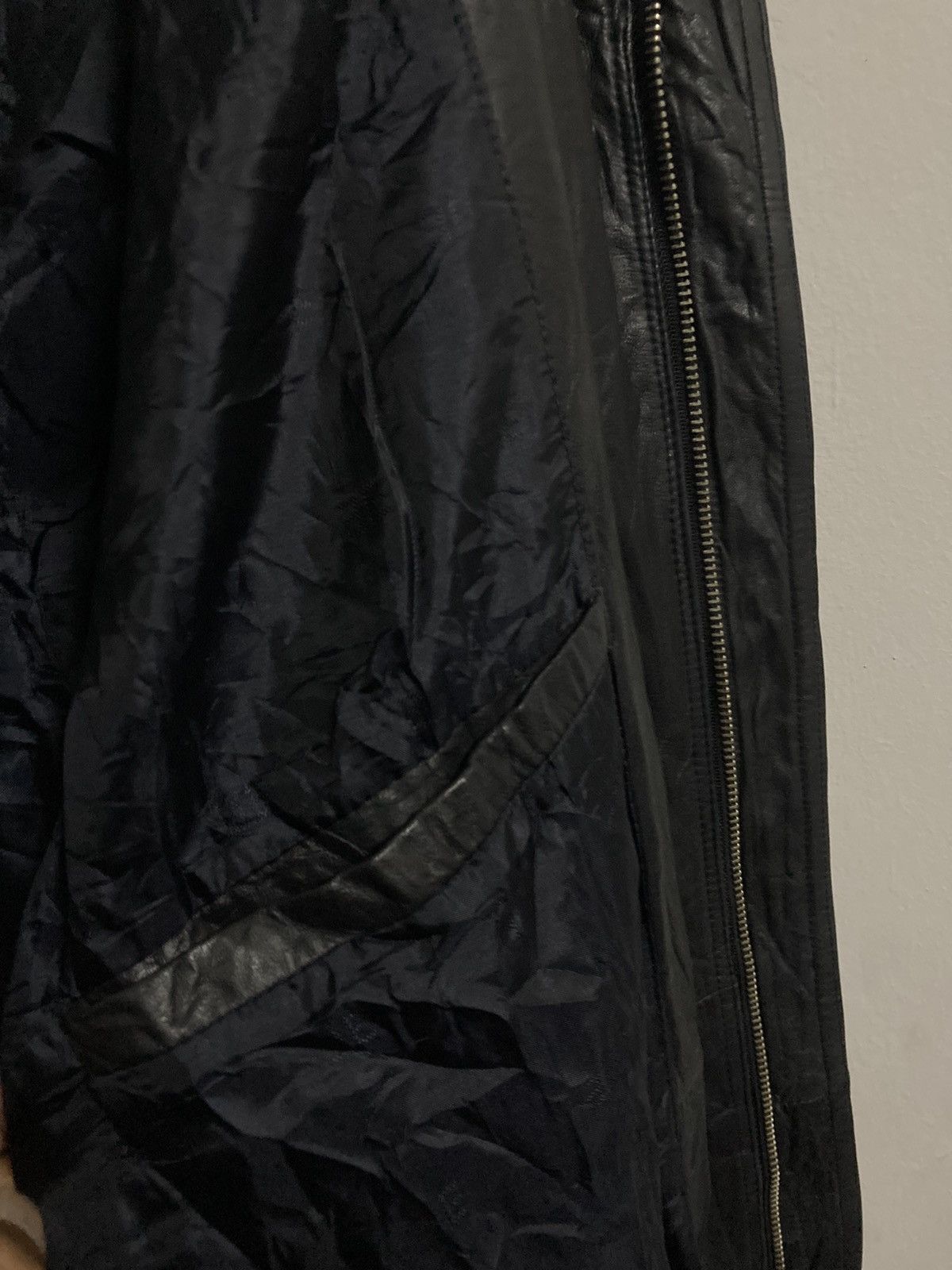 Genuine Leather Vintage Castelbajac Long Leather Jacket Size L Size US L / EU 52-54 / 3 - 17 Thumbnail