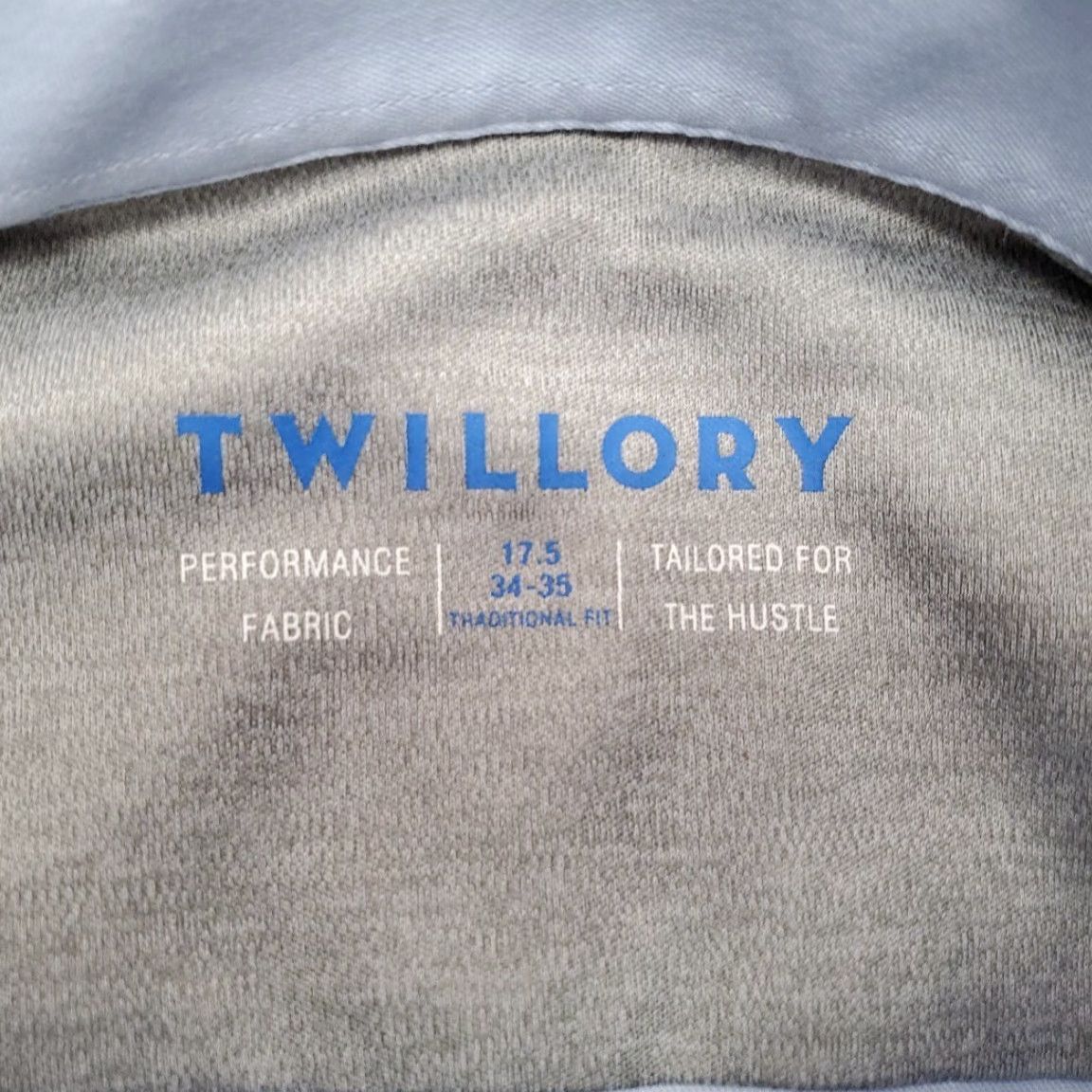 Vintage Twillory Shirt Mens 17.5 Blue Button Up Performance Stretch Long Sleeve Coolmax Shirt Mens 17.5 Blue Button Up Performance Stretch Long Sleeve Size US XXL / EU 58 / 5 - 4 Thumbnail