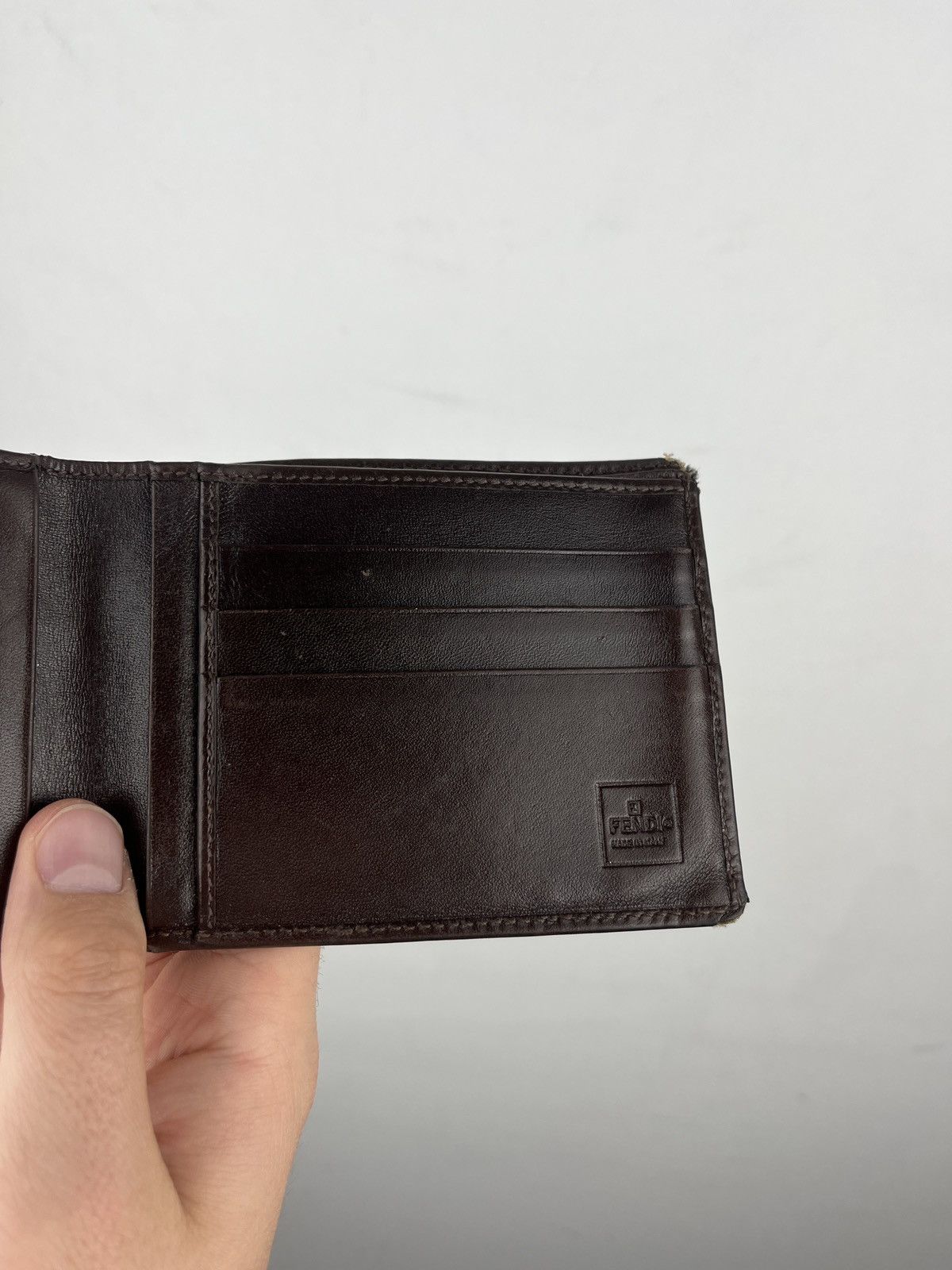 Fendi Fendi Leather Monogram Vintage Wallet Size ONE SIZE - 4 Thumbnail