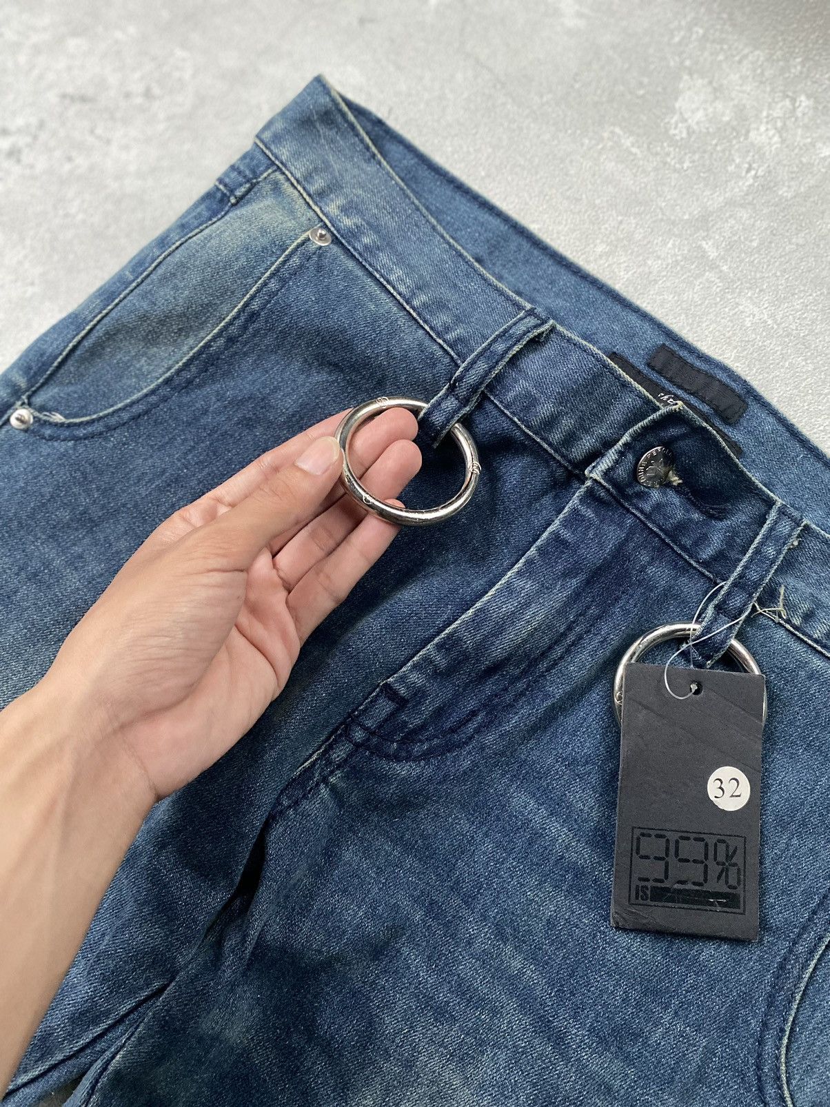 99%IS- 99%is sid vicious denim pants Size US 32 / EU 48 - 5 Thumbnail