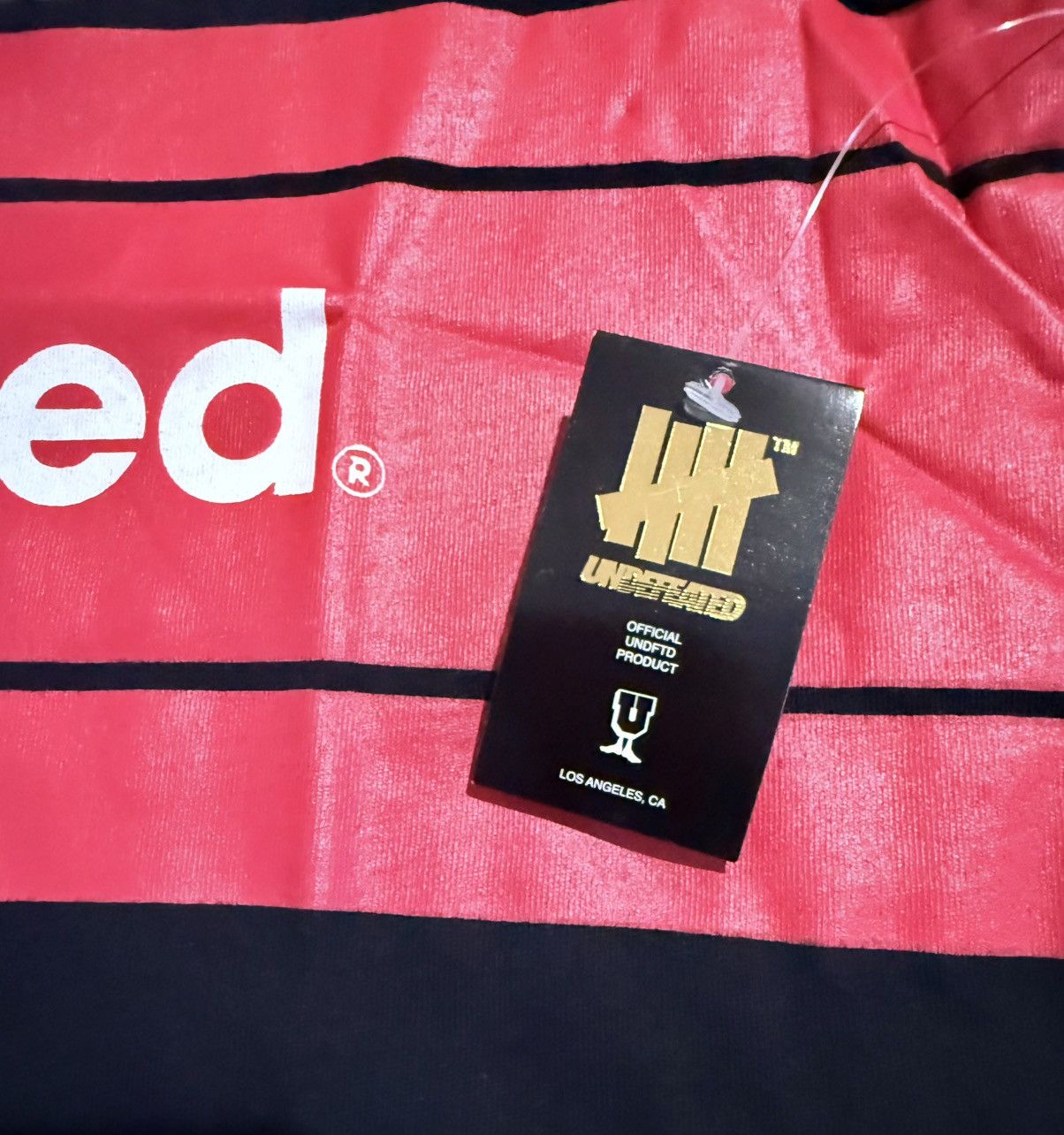 Undefeated UNDEFEATED Black & Red Tank Top large NWT Size US L / EU 52-54 / 3 - 3 Thumbnail