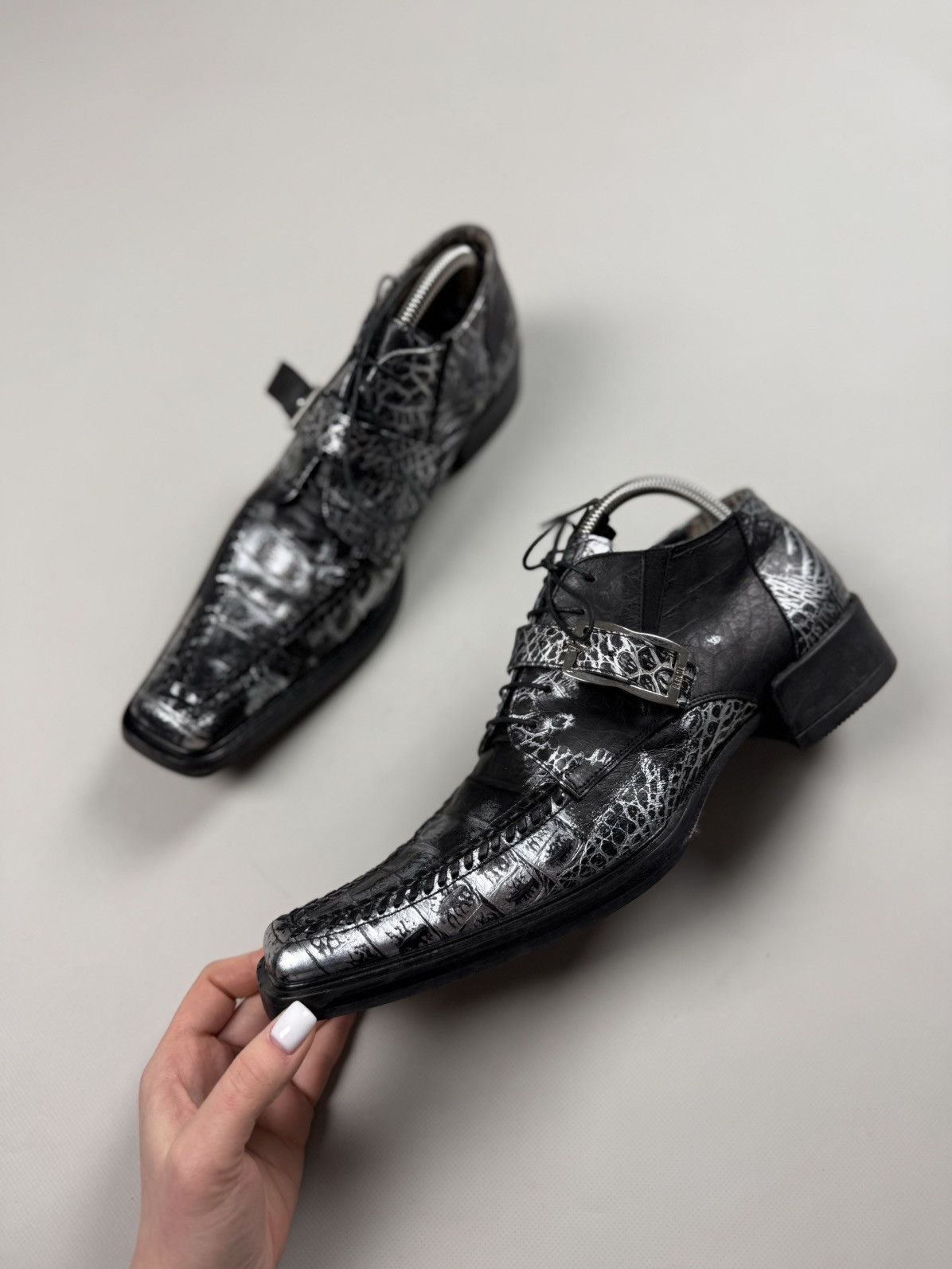 Other Bagatto Men’s Avant-garde Formal Leather Shoes Size 40.5 Size US 7.5 / EU 40-41 - 16 Thumbnail