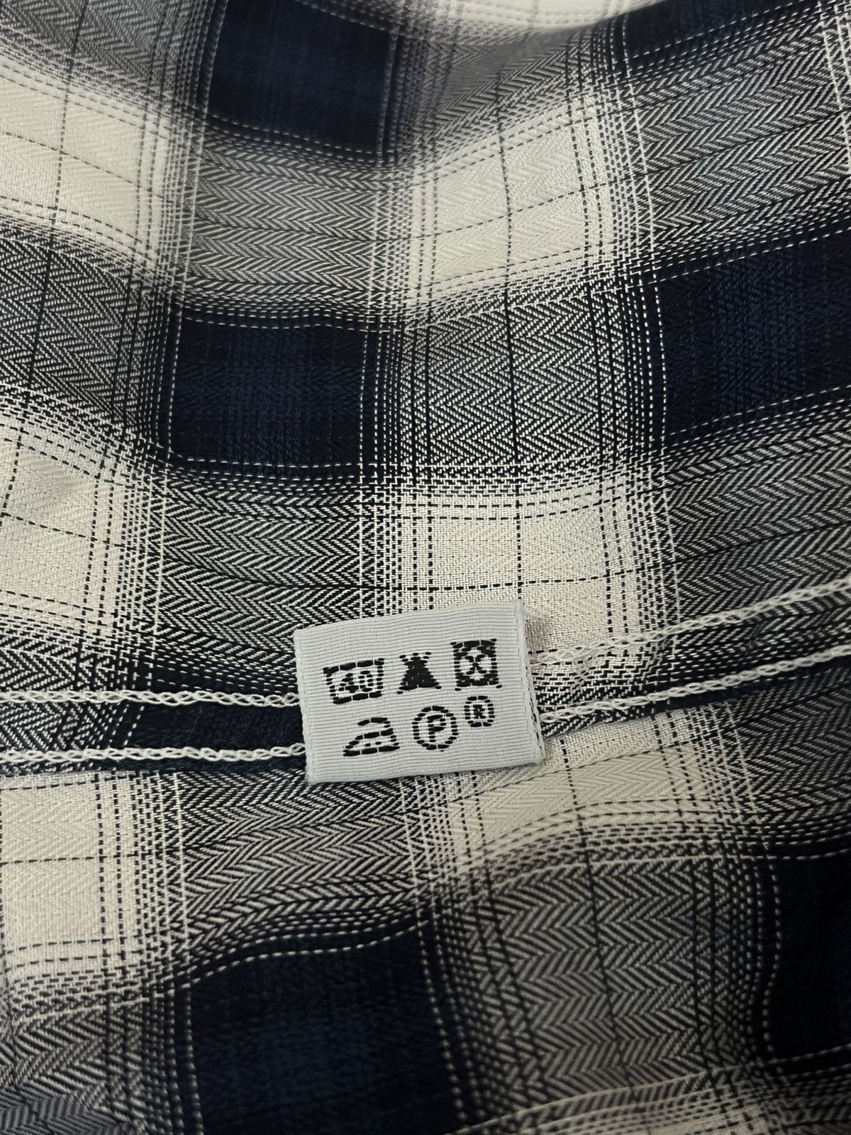 Balmain Balmain by Decarnin FW10 Plaid Western Flannel Shirt Size US M / EU 48-50 / 2 - 12 Thumbnail
