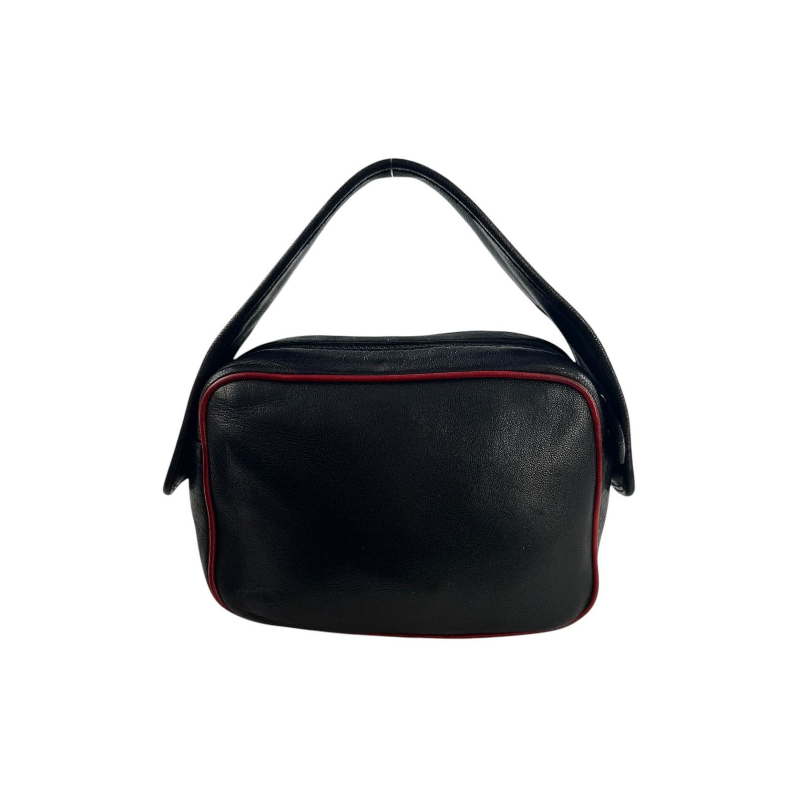 Prada Prada Mini Nappa Leather Handbag Size ONE SIZE - 2 Thumbnail