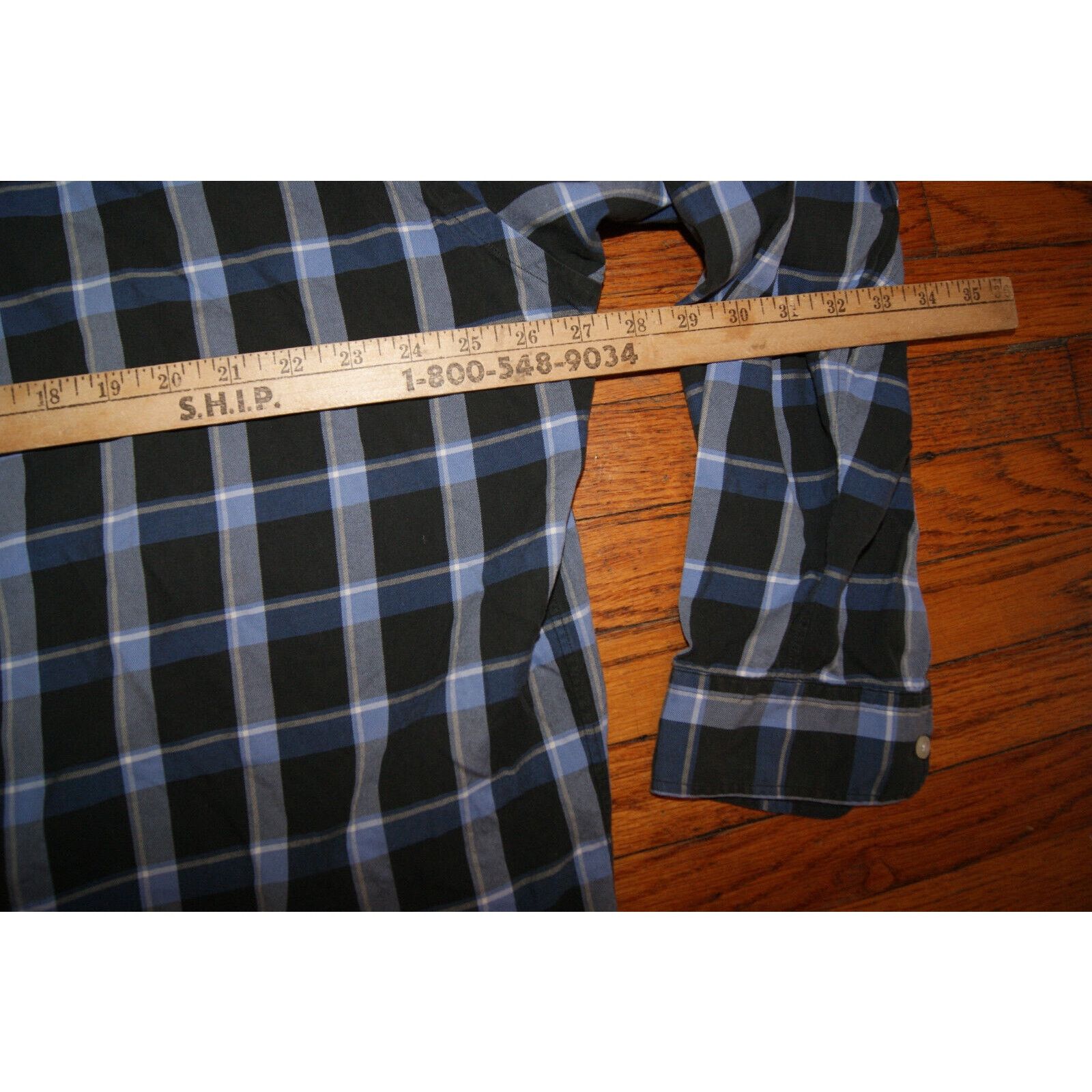 RLX Ralph Lauren Ralph Lauren Golf Tilden Shirt Mens XL Tartan Plaid Button Size US XL / EU 56 / 4 - 7 Thumbnail
