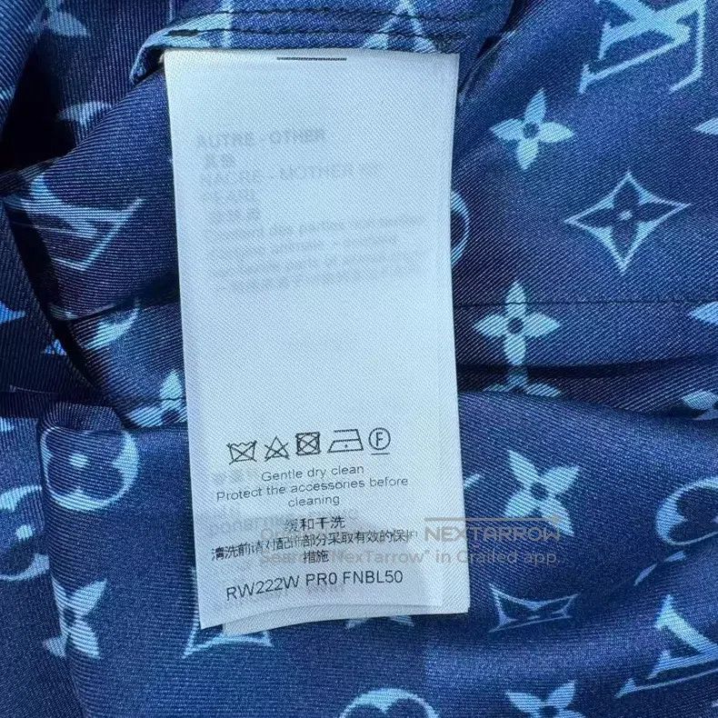 Louis Vuitton Louis Vuitton ESCALE long sleeve pajama shirt Size XS / US 0-2 / IT 36-38 - 8 Thumbnail