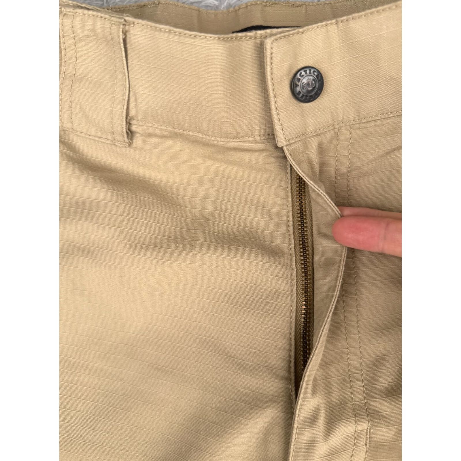 Vintage 5.11 Tactical Pants Women M Beige Rip-Stop Cargo LEO EMT Double Knee 34x32 Size 32" / US 10 / IT 46 - 5 Thumbnail