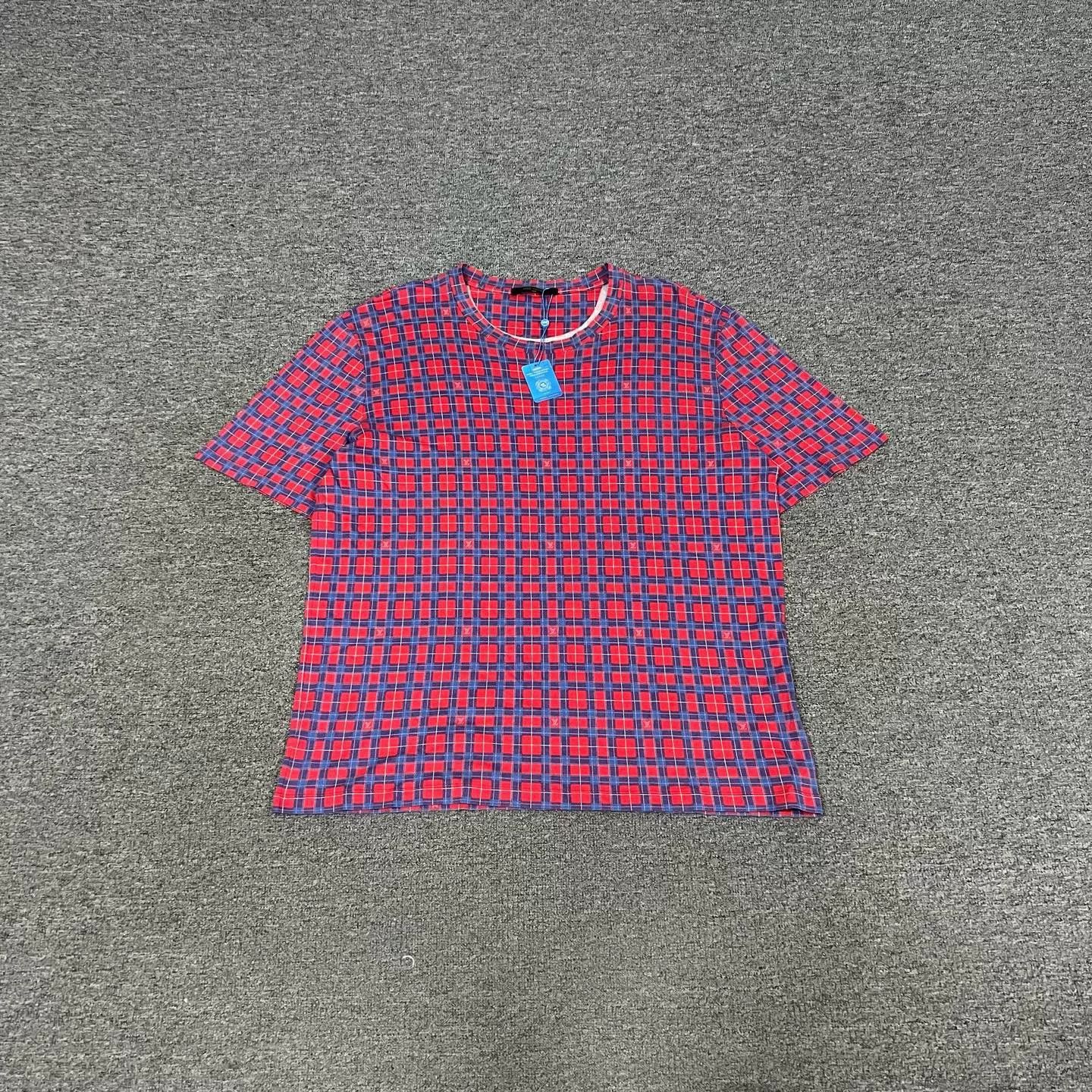 Louis Vuitton louis vuitton checkerboard short sleeve t-shirt Size US L / EU 52-54 / 3 - 1 Preview