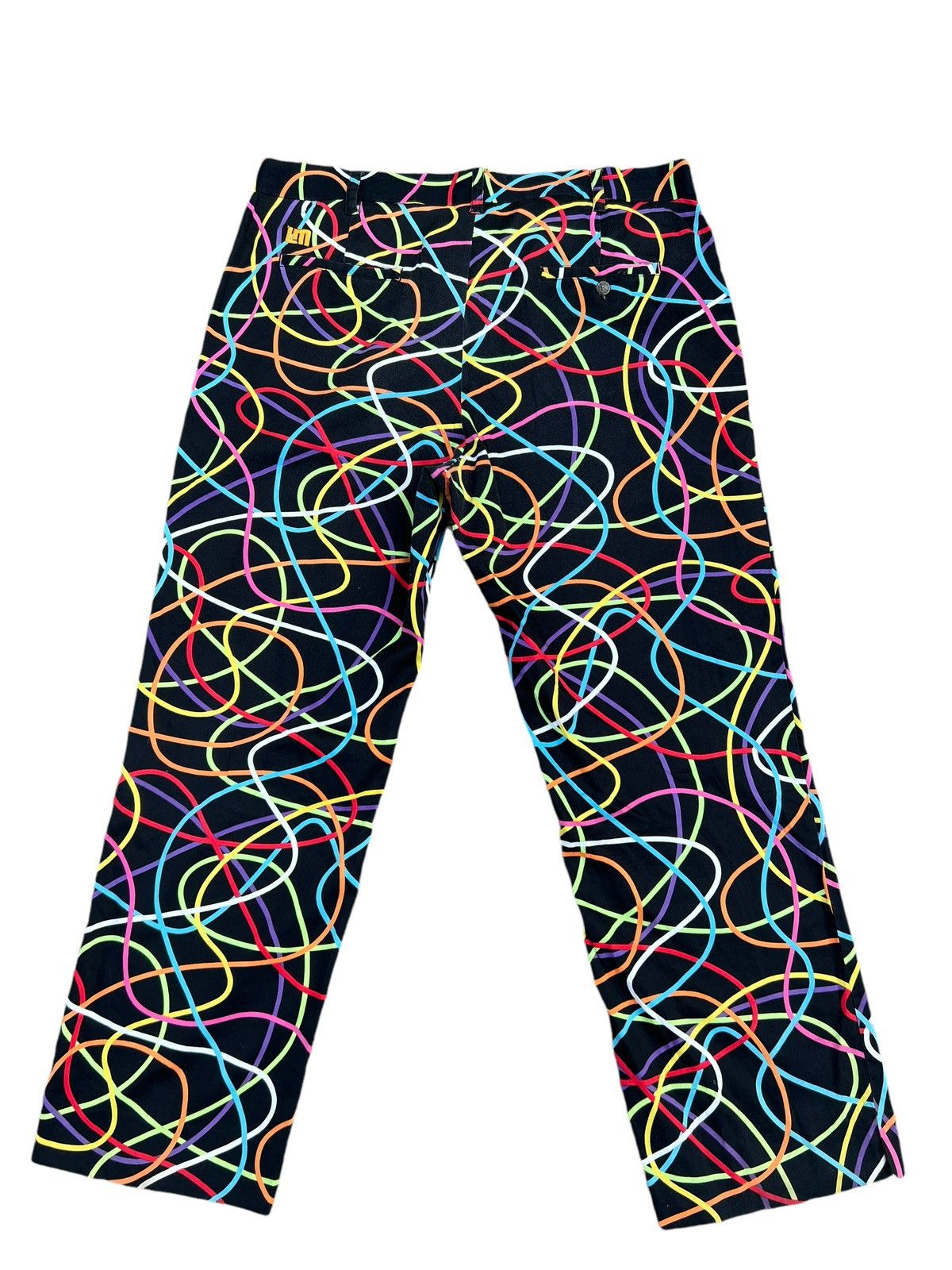 Designer × Vintage Vintage Loudmouth Psychedelic Art Trouser Pant Size US 38 / EU 54 - 2 Thumbnail