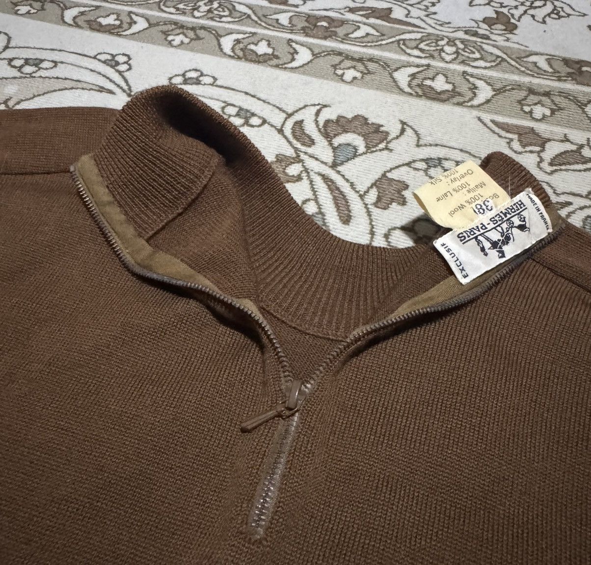Hermes Hermès 🇧🇷 TWILLAINE LAURENCE TOUTSY BOURTHOUMIEUX BLOUSE Size XS / US 0-2 / IT 36-38 - 7 Thumbnail