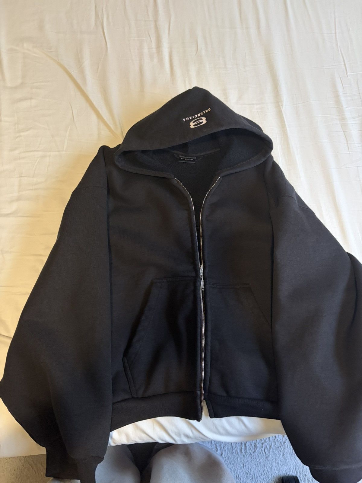 FINAL PRICE Balenciaga Unity Sports Icon Zip-up Hoodie