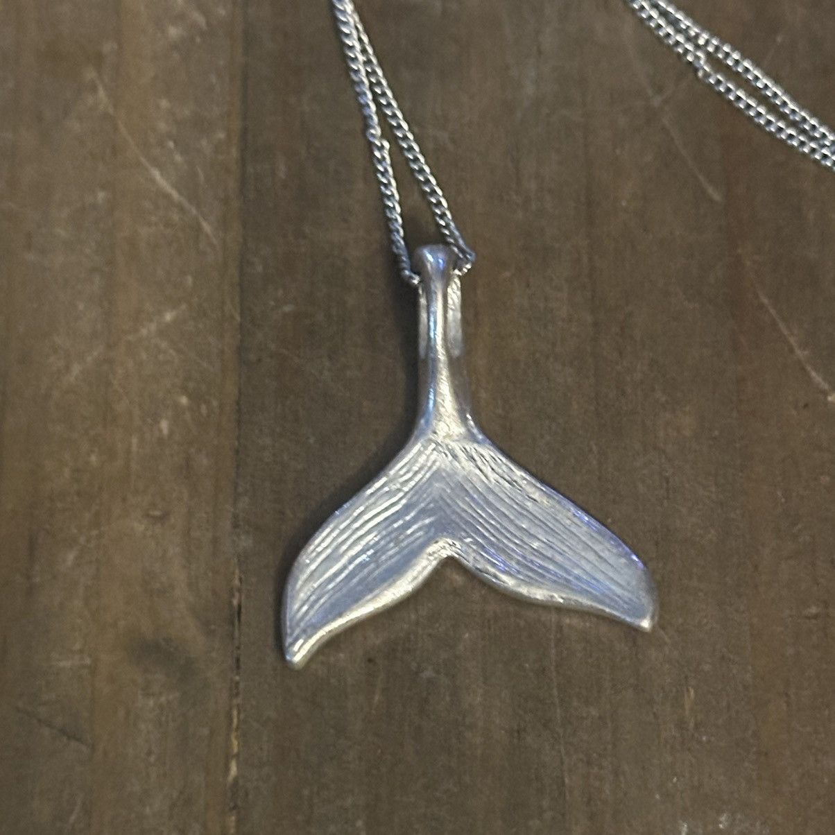 Vintage Vintage whales tail pendant necklace Size ONE SIZE - 4 Thumbnail