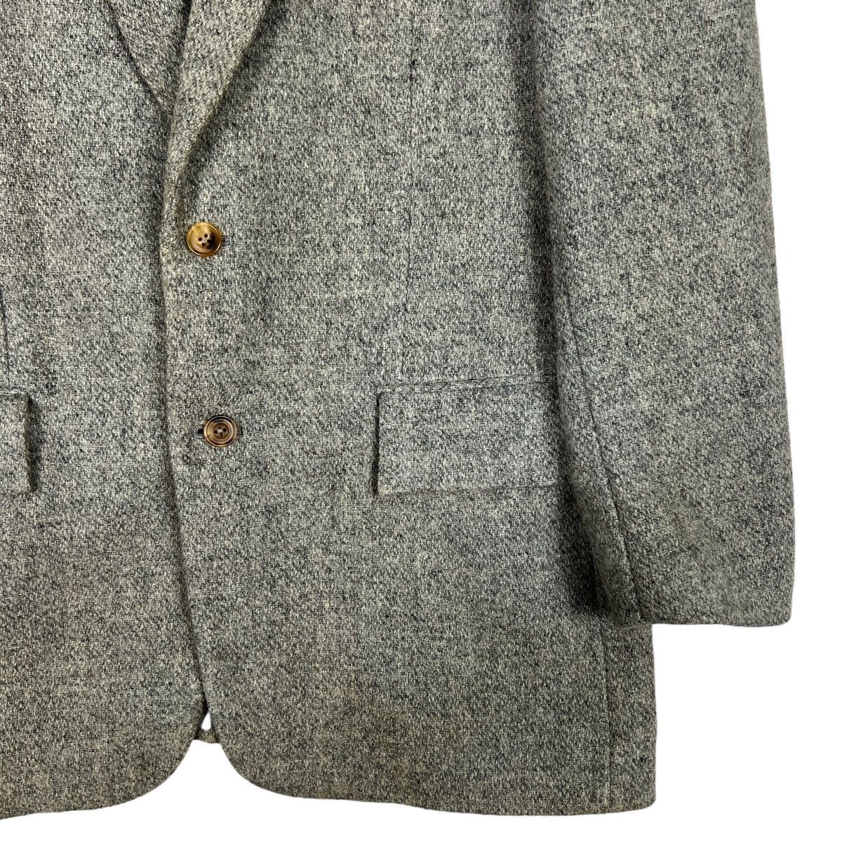 Harris Tweed 🔥 HARRIS TWEED X KENT WOOL COAT JACKET Size US L / EU 52-54 / 3 - 7 Thumbnail