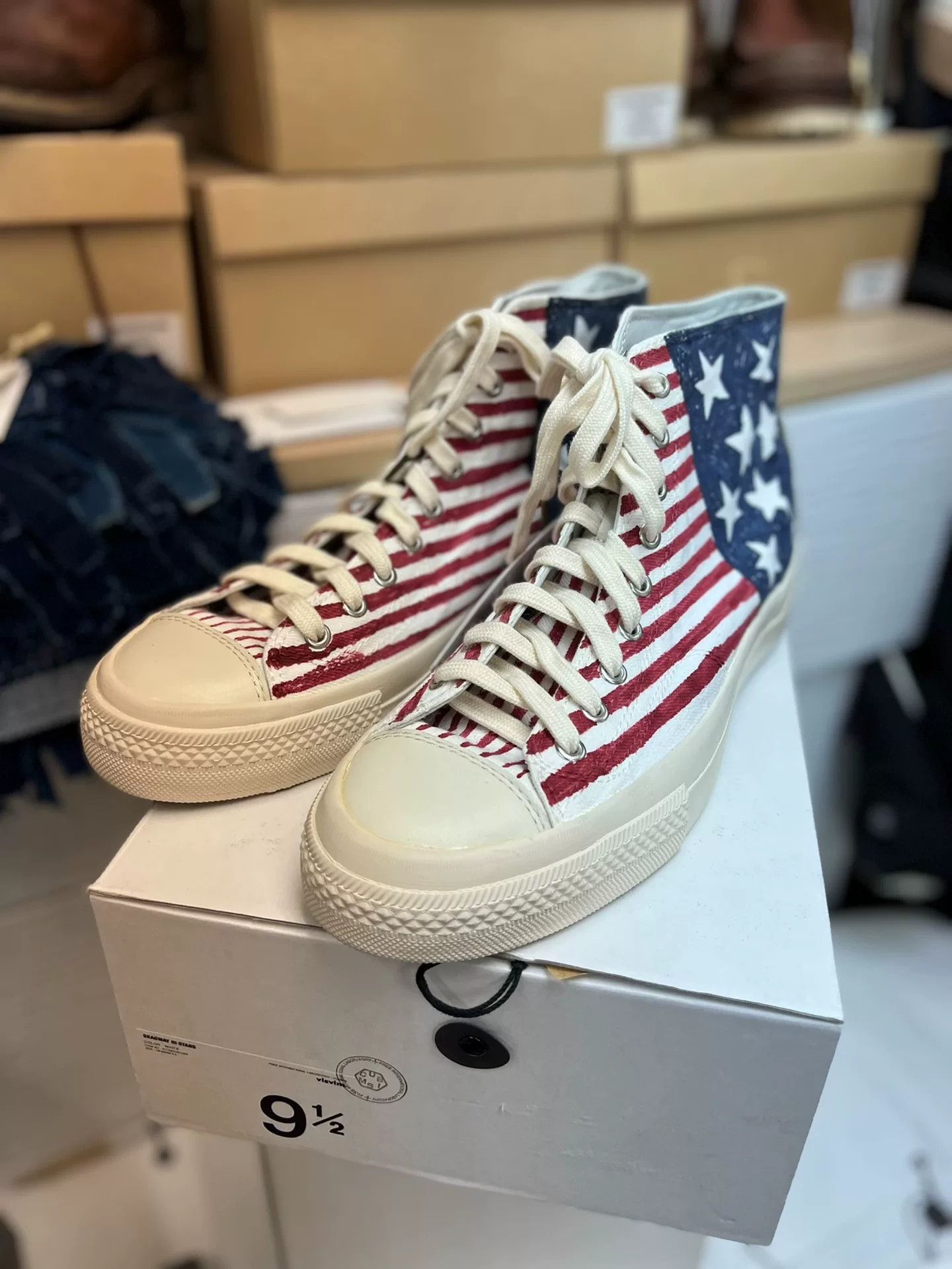 Visvim Visvim Skagway Hi Stars Size US 9.5 / EU 42-43 - 1 Thumbnail