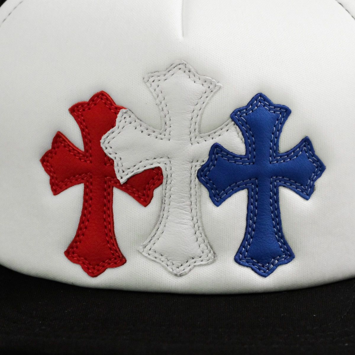 Chrome Hearts CHROME HEARTS TRUCKER CAP - CEMETERY PATCHWORK Size ONE SIZE - 3 Thumbnail