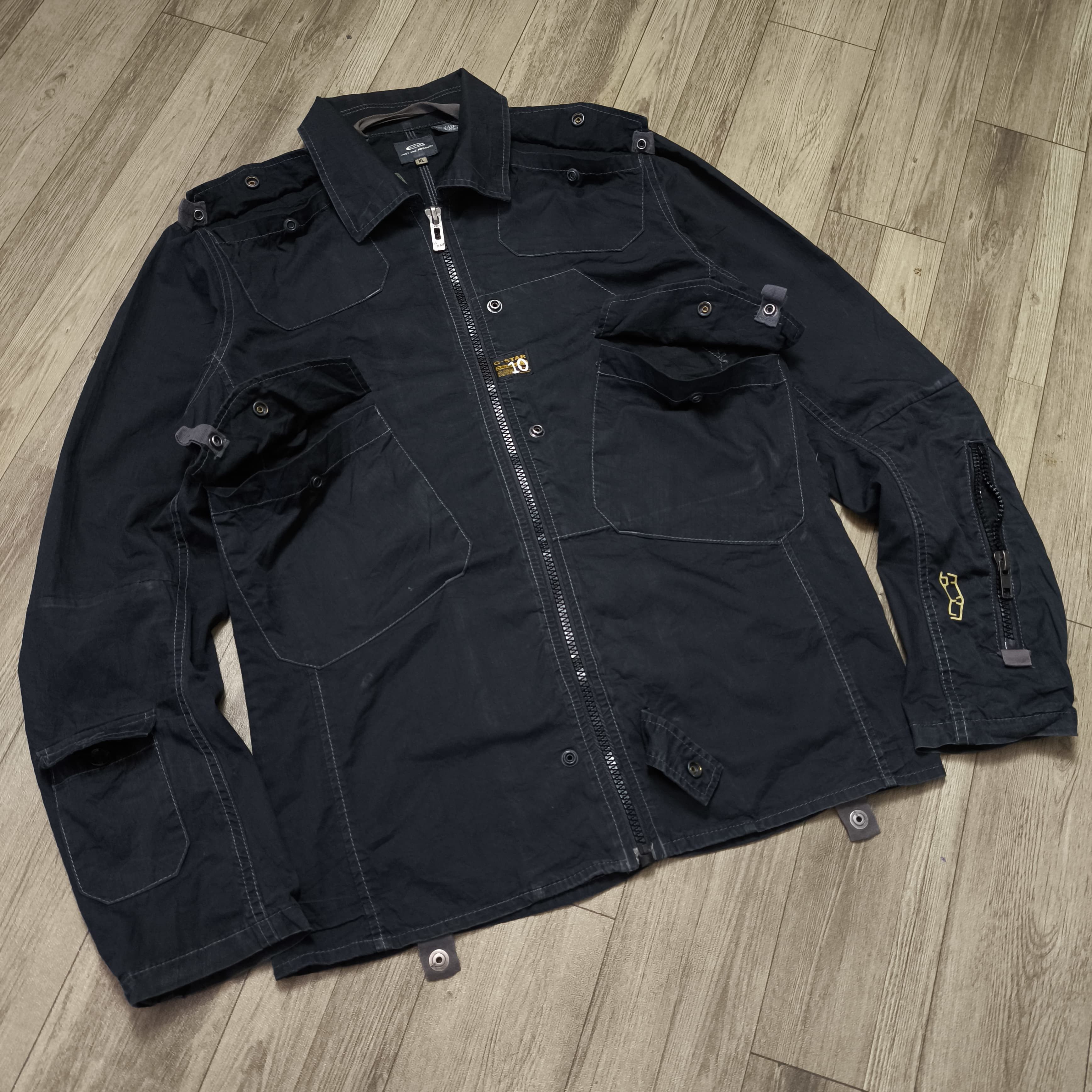 G-Star G Star Raw Tech Tiger Blan Shirt Size US M / EU 48-50 / 2 - 9 Thumbnail