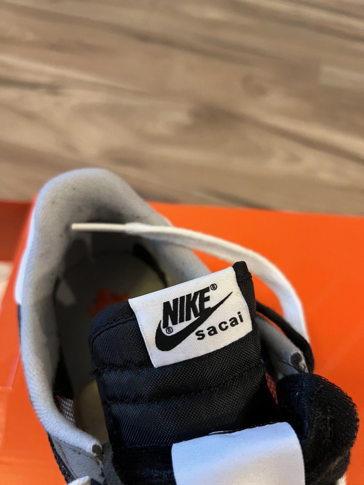 Nike × Sacai Nike Sacai LD Waffle Black and White Size US 9 / EU 42 - 6 Thumbnail
