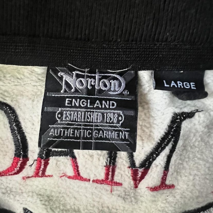 Norton Norton Zip Hoodie Vintage Size US L / EU 52-54 / 3 - 7 Thumbnail
