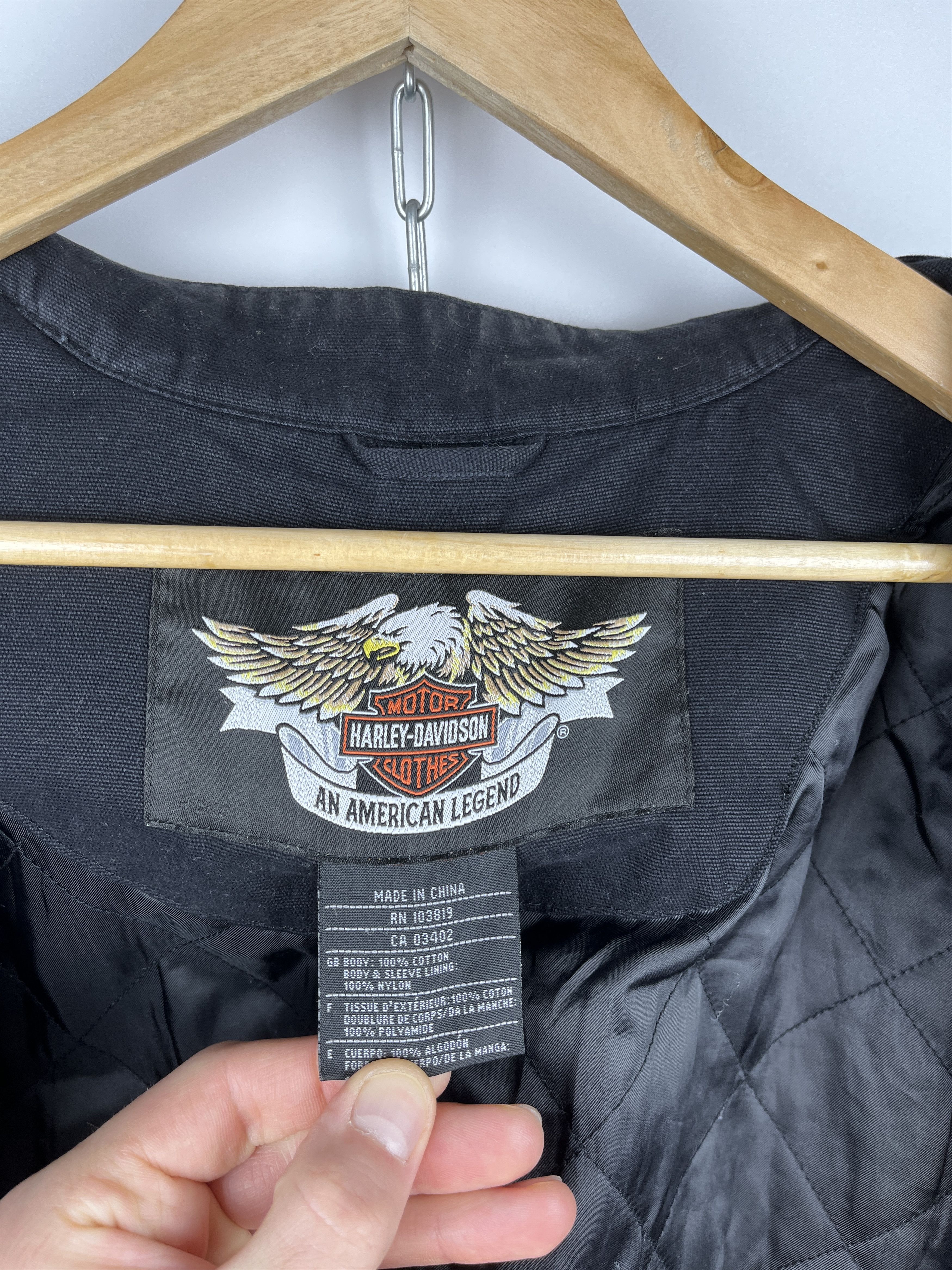 Harley Davidson × Indian Motorcycle Harley-Davidson Vintage Motorcycles Jacket 00's Racing Y2K Size US XL / EU 56 / 4 - 21 Thumbnail