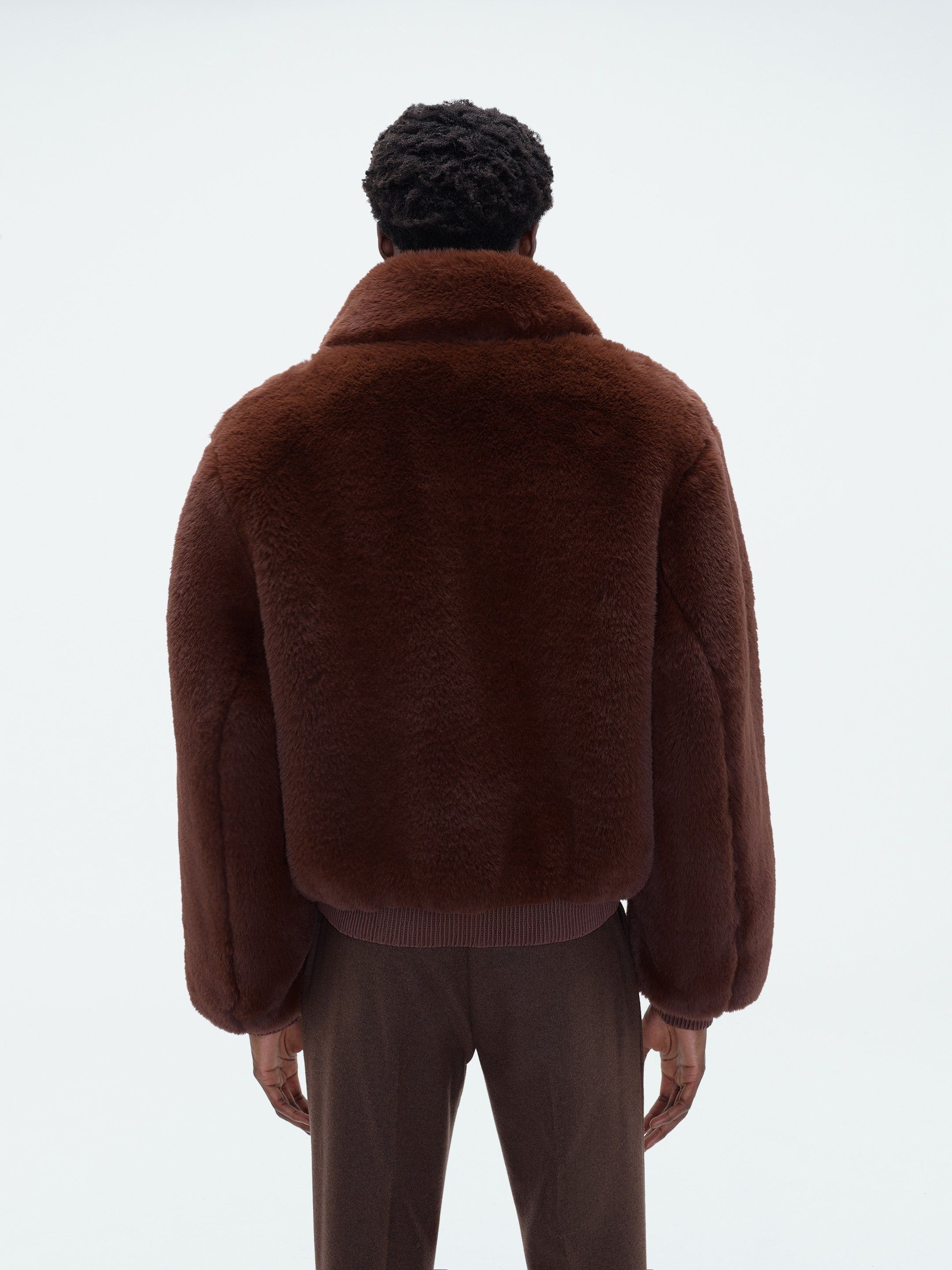 Amiri o1w1db10125 Zip Jacket in Brown Size US L / EU 52-54 / 3 - 4 Thumbnail