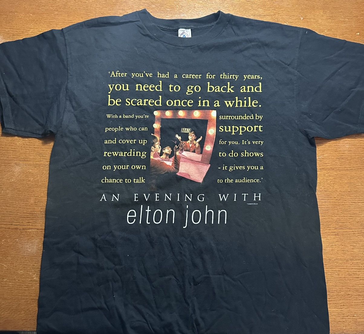 Other Vintage Elton John Tee Size US XL / EU 56 / 4 - 1 Thumbnail