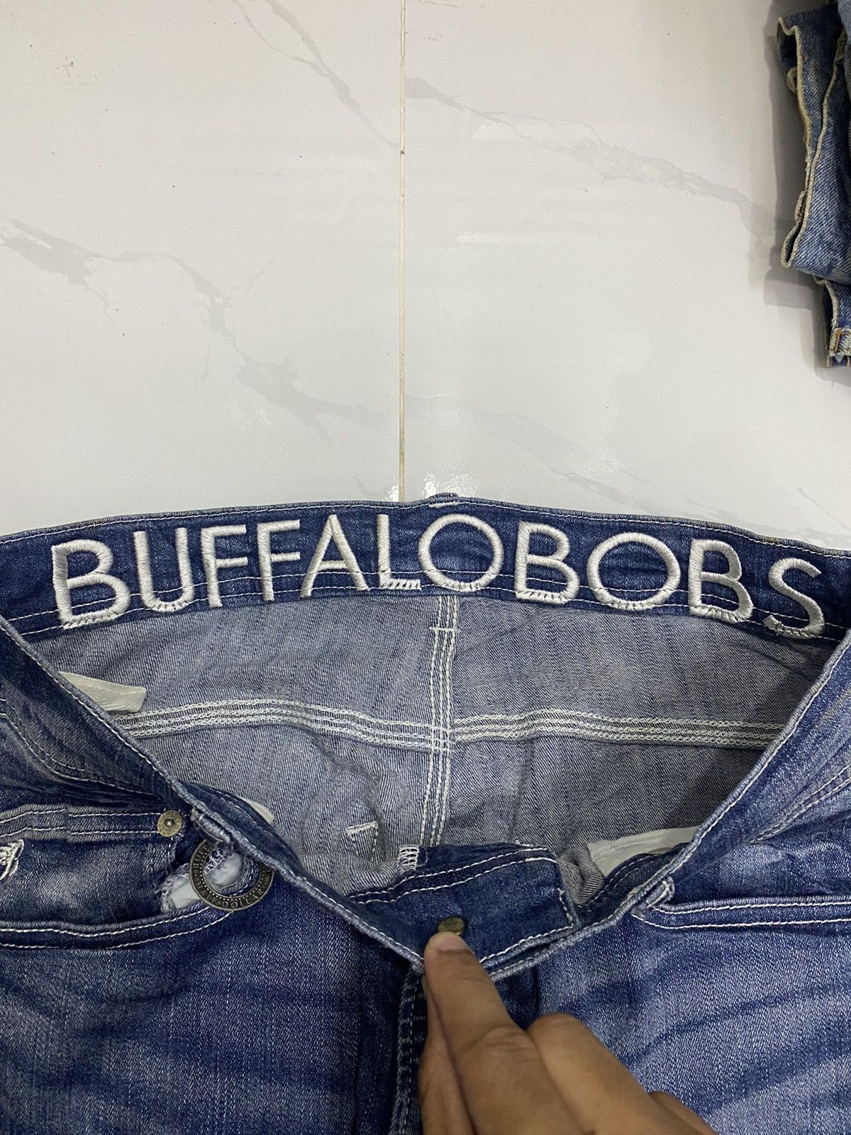 BUFFALO BOBS 🔥RARE🔥BUFFALO BOBS DISTRESSED RARE DENIM UNDERCOVER DESIGN Size US 30 / EU 46 - 10 Thumbnail