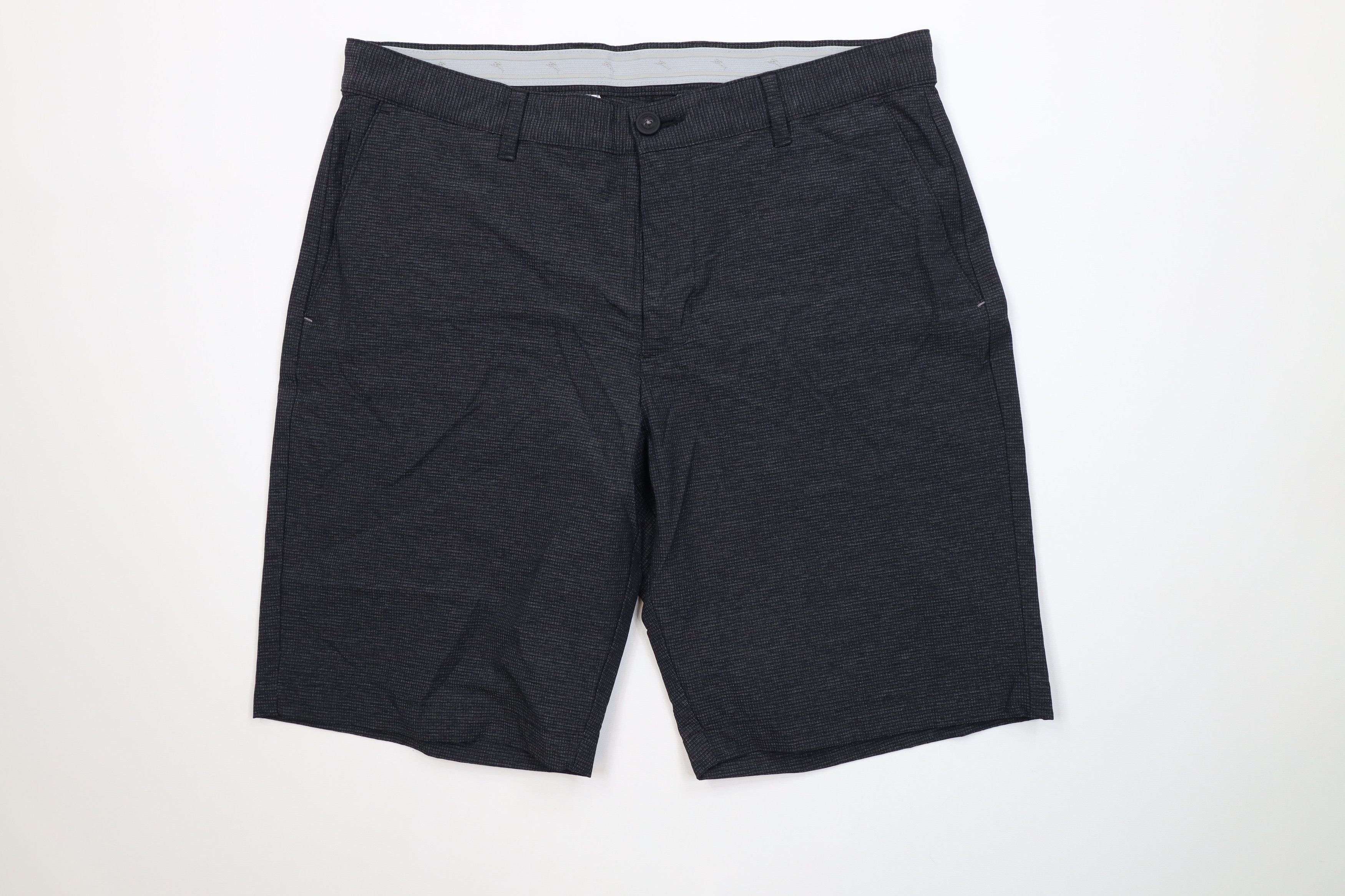 Tommy Bahama Tommy Bahama Golfing Golf Chino Shorts Charcoal Gray Plaid Size US 34 / EU 50 - 1 Thumbnail
