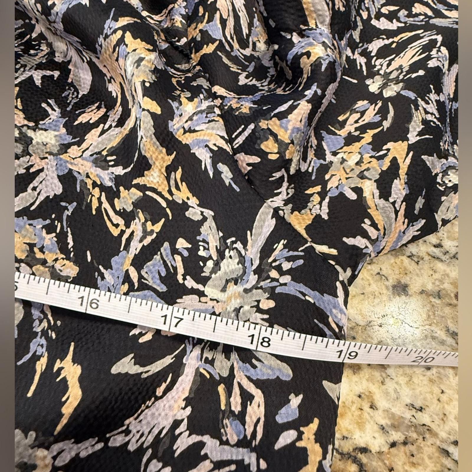 Roberto Cavalli Rope dressy floral bow top black blue pink tan SZ M Size M / US 6-8 / IT 42-44 - 8 Thumbnail