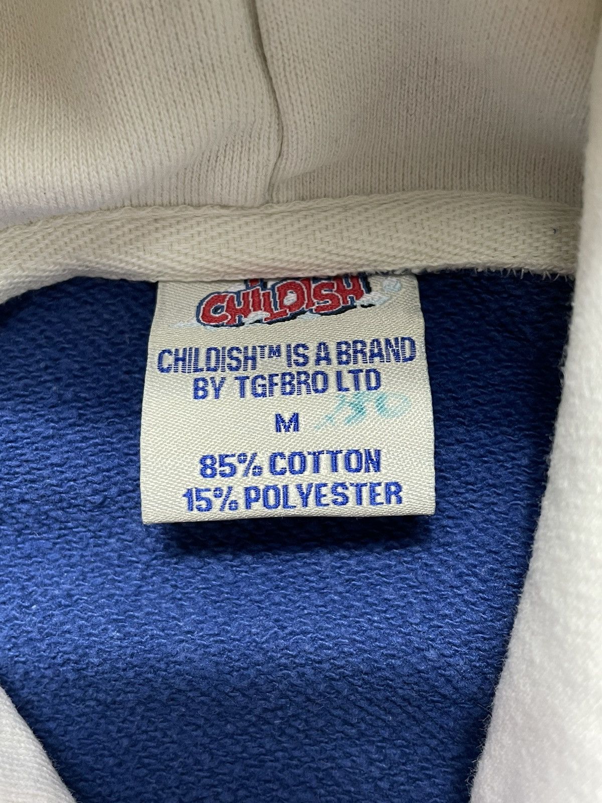 CHILDS Vintage rare Y2k Childish Theme Park TGF Bro Hoodie Size M Size US M / EU 48-50 / 2 - 10 Thumbnail