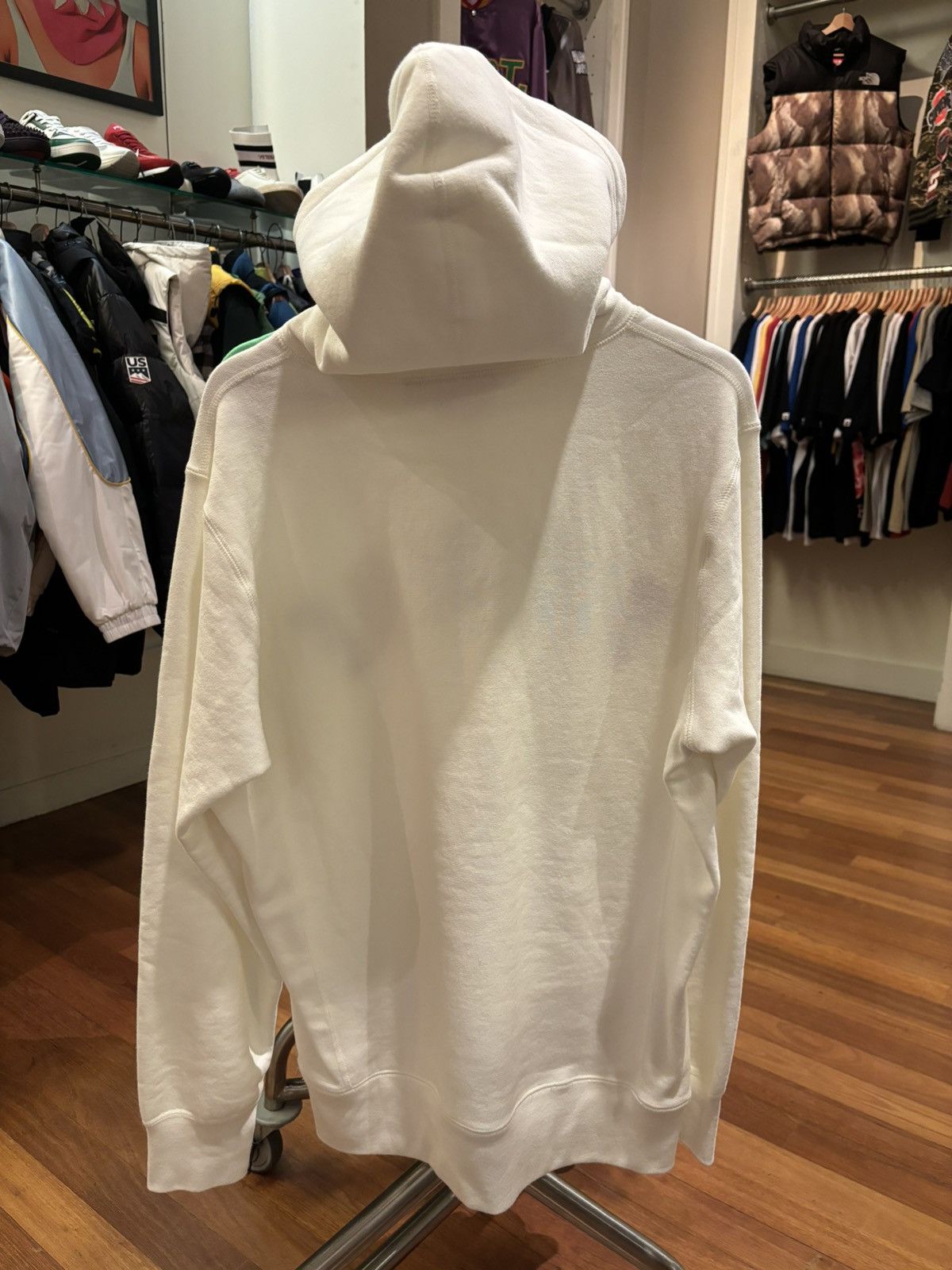 Supreme Supreme Hoodie ‘Cream’ Size US L / EU 52-54 / 3 - 2 Thumbnail