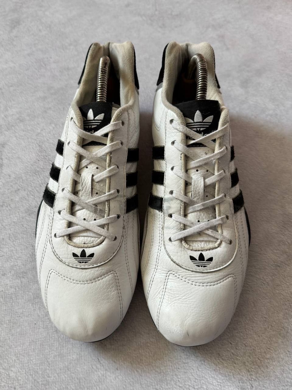 Adidas Vintage 2006 Adidas Goodyear White Leather Sneakers Size US 9.5 / EU 42-43 - 4 Thumbnail