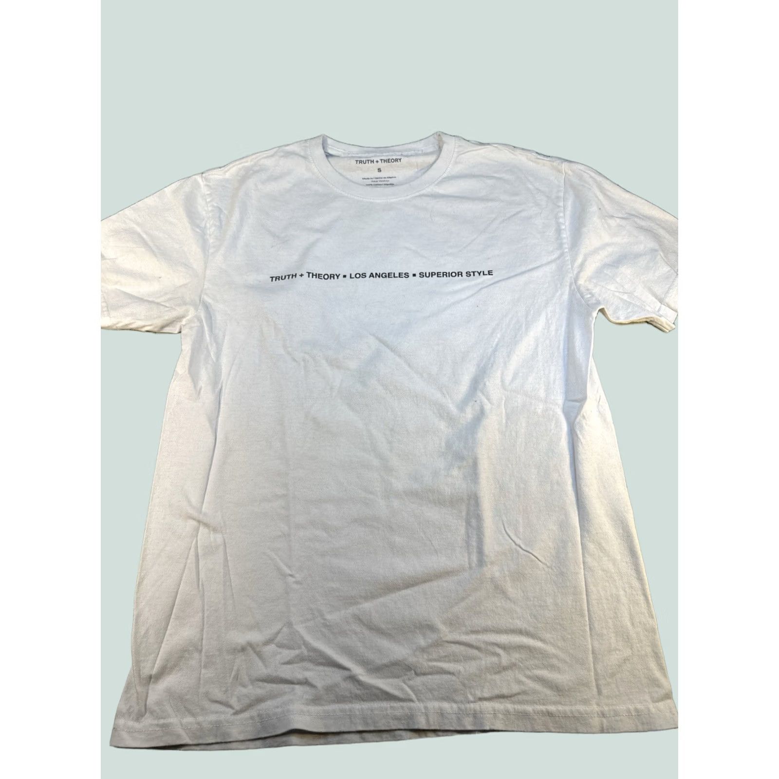 Theory Truth + Theory Skull Butterfly Shirt Mens Large White LA Streetwear Graphic Te Size US L / EU 52-54 / 3 - 1 Thumbnail