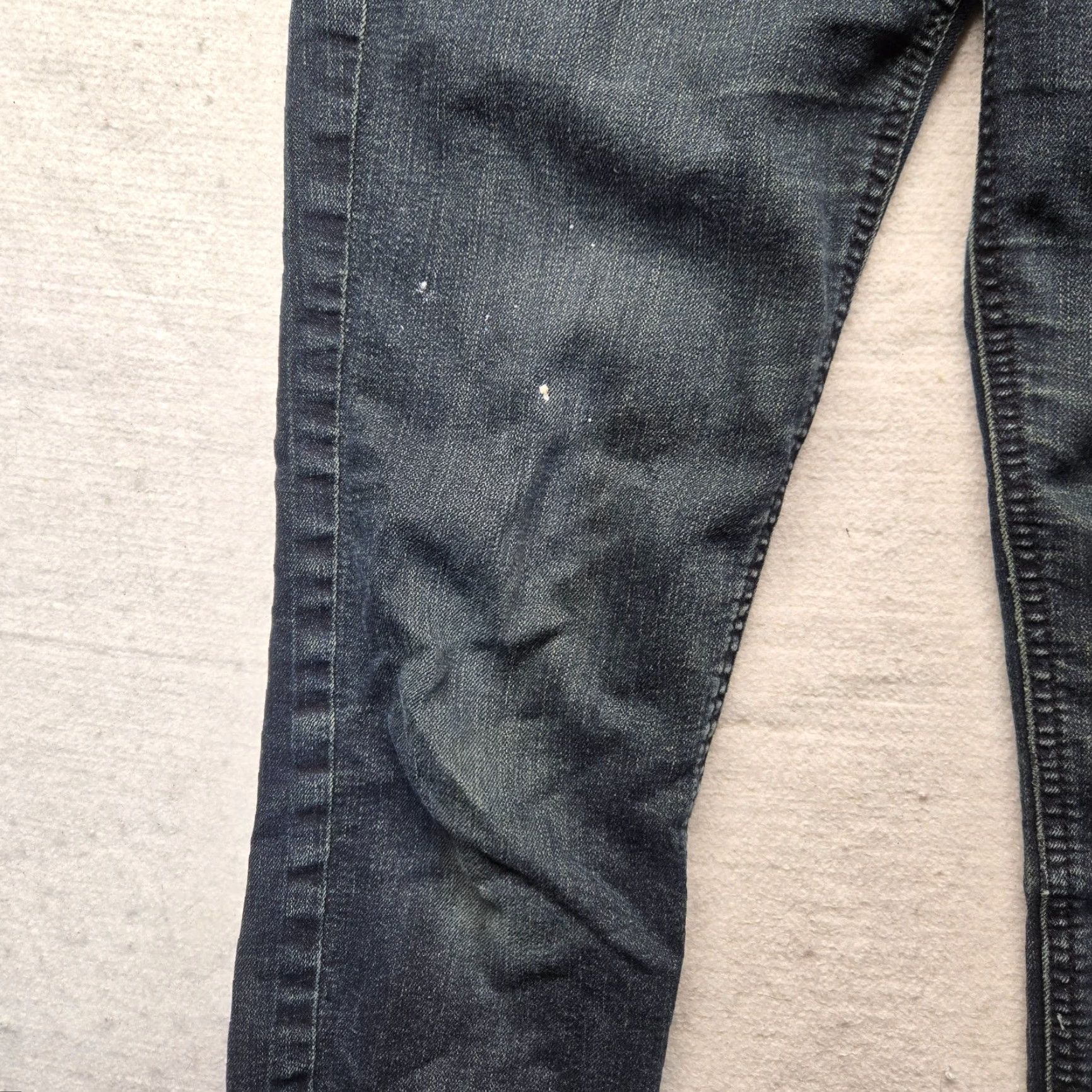 Vintage Edyson Edyson Solid Black Skinny Jeans Denim Pants Adult Women's Size 27 Size 27" / US 4 / IT 40 - 3 Thumbnail