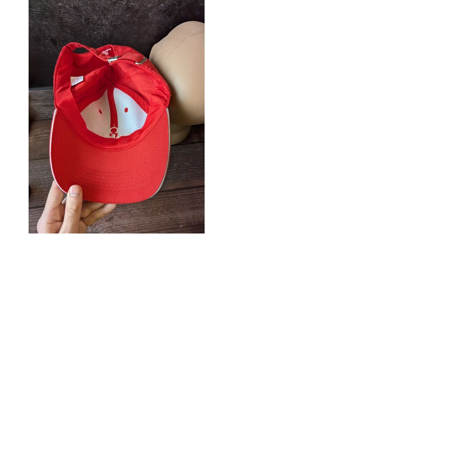 Omega Omega Baseball Cap Hat Red One Size Mens Men’s Nike Shirt Size ONE SIZE - 10 Thumbnail