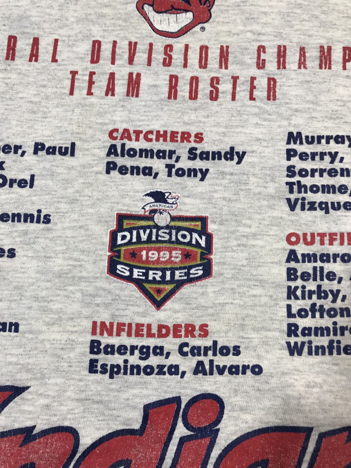 Lee × MLB × Vintage Vintage 1995 AL Division Series Rare T Shirt Size US XXL / EU 58 / 5 - 16 Thumbnail