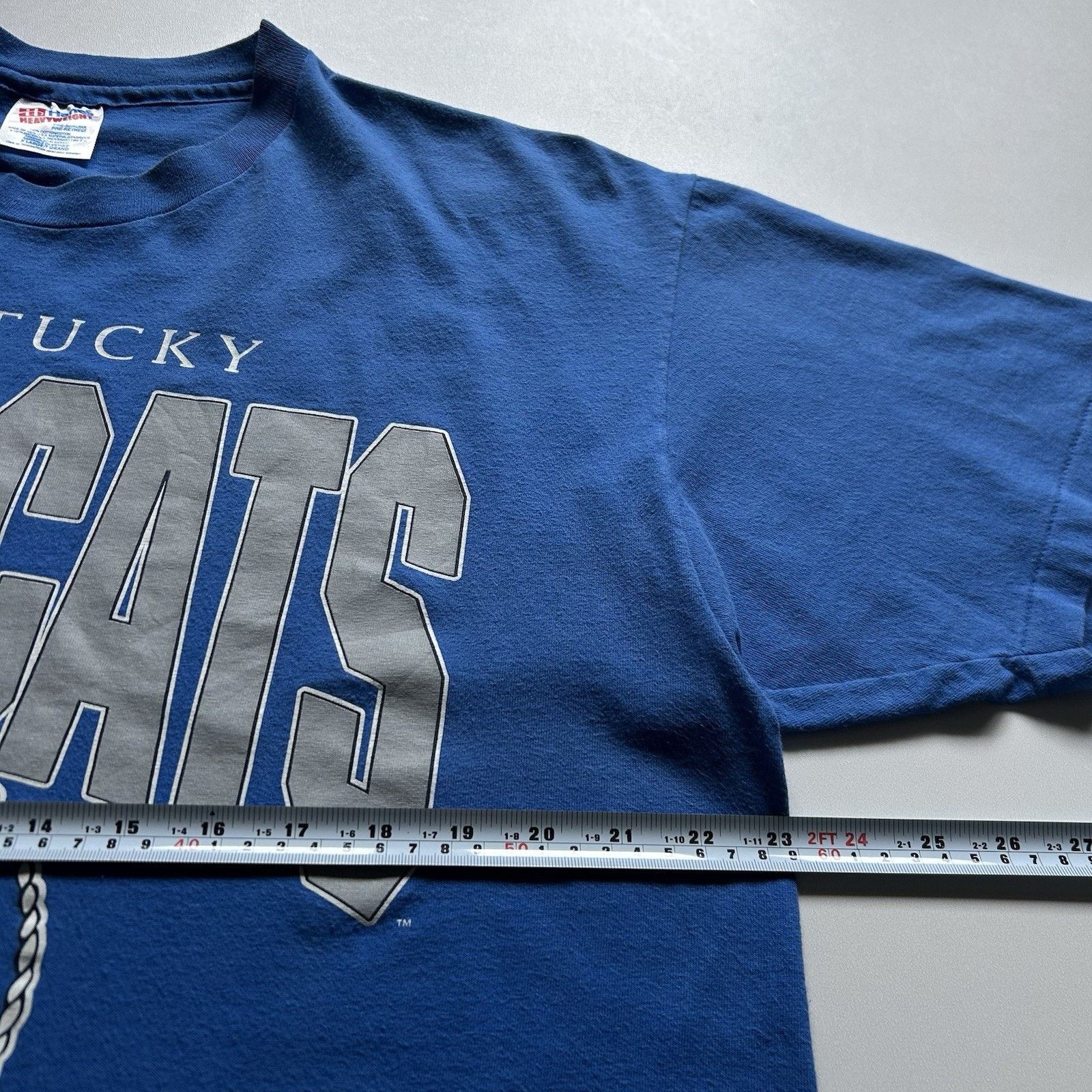 Hanes Vintage 90s Kentucky Wildcat Shirt XL University Of Kentucky Size US XL / EU 56 / 4 - 5 Thumbnail