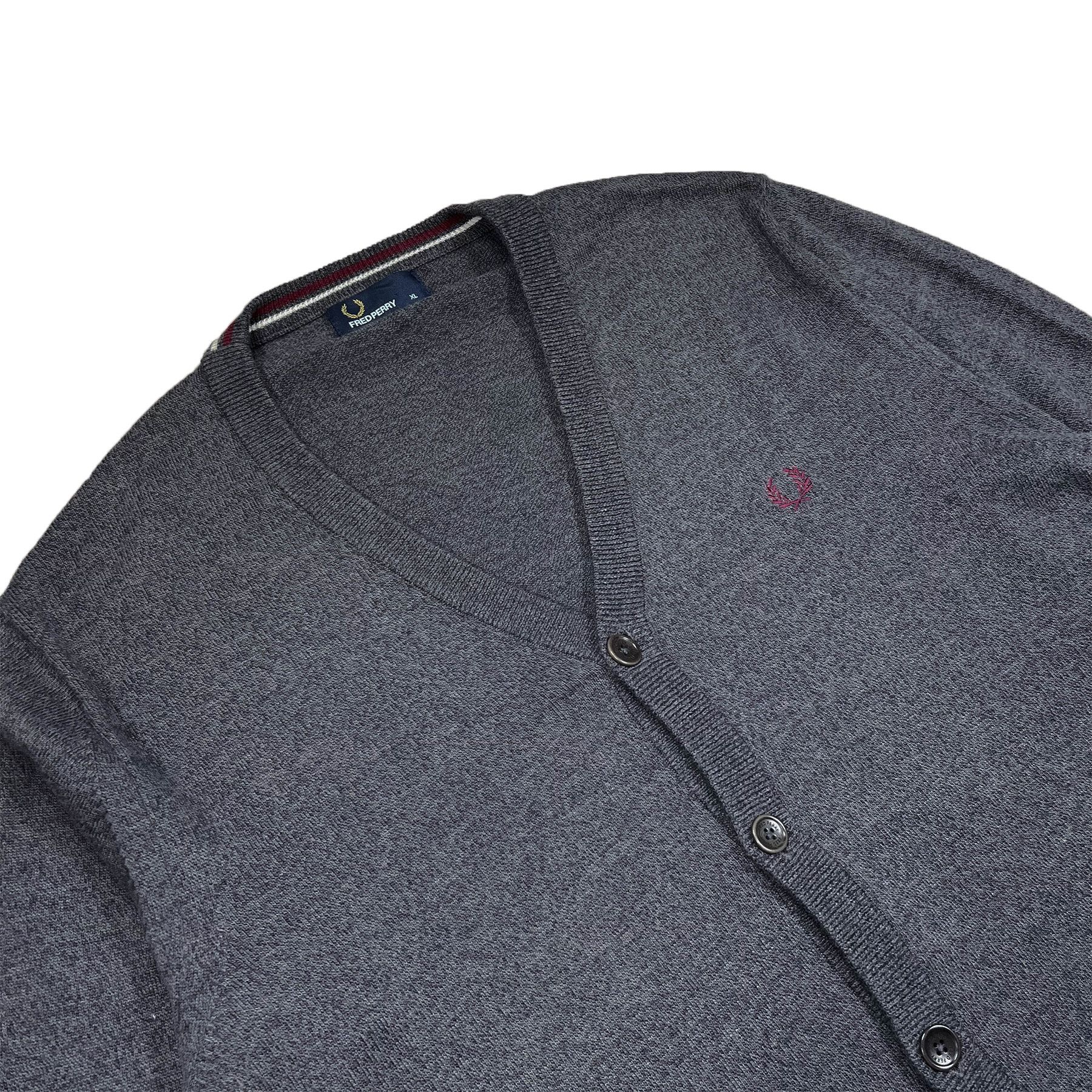 Fred Perry Fred Perry Cardigan Merino Wool (54%) Size US XL / EU 56 / 4 - 3 Thumbnail